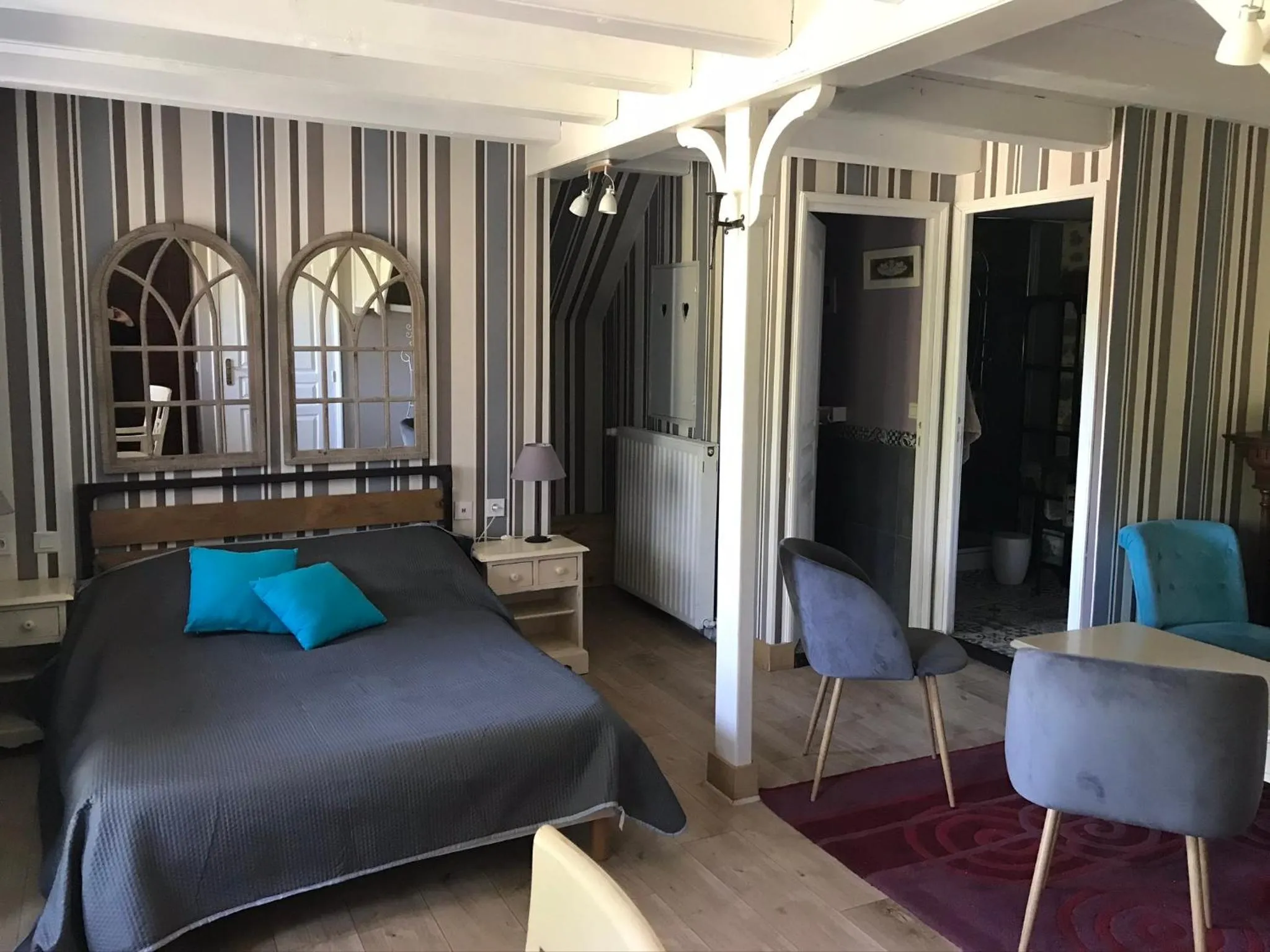 Photo of the whole room, Bed in Chambres d'Hôtes Fleur de Sel