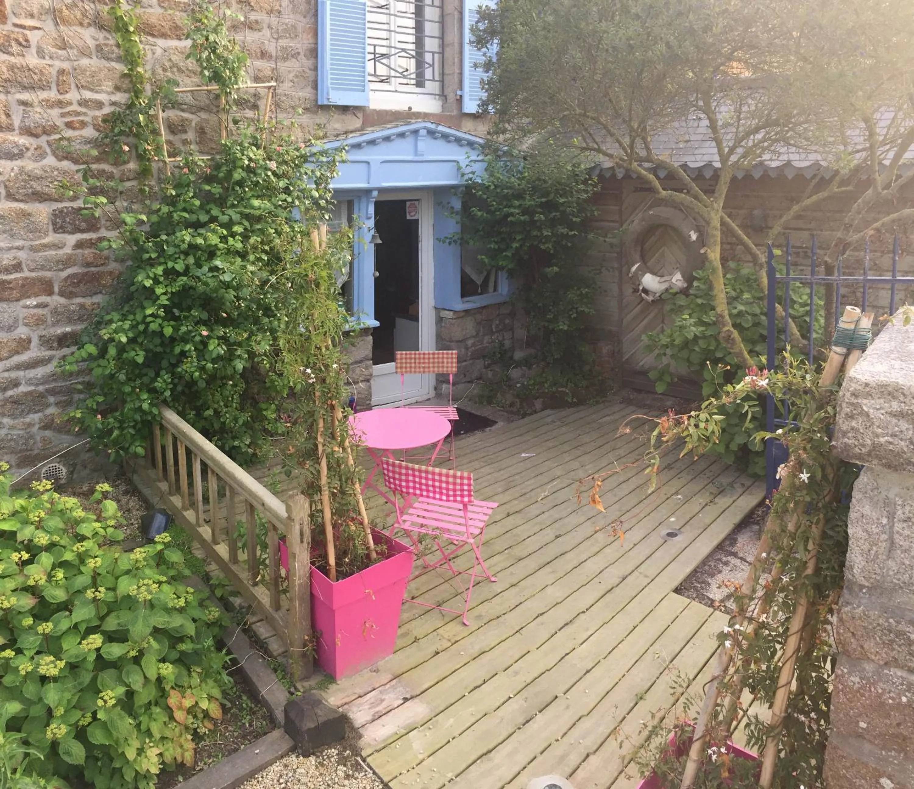 Balcony/Terrace in Chambres d'Hôtes Fleur de Sel