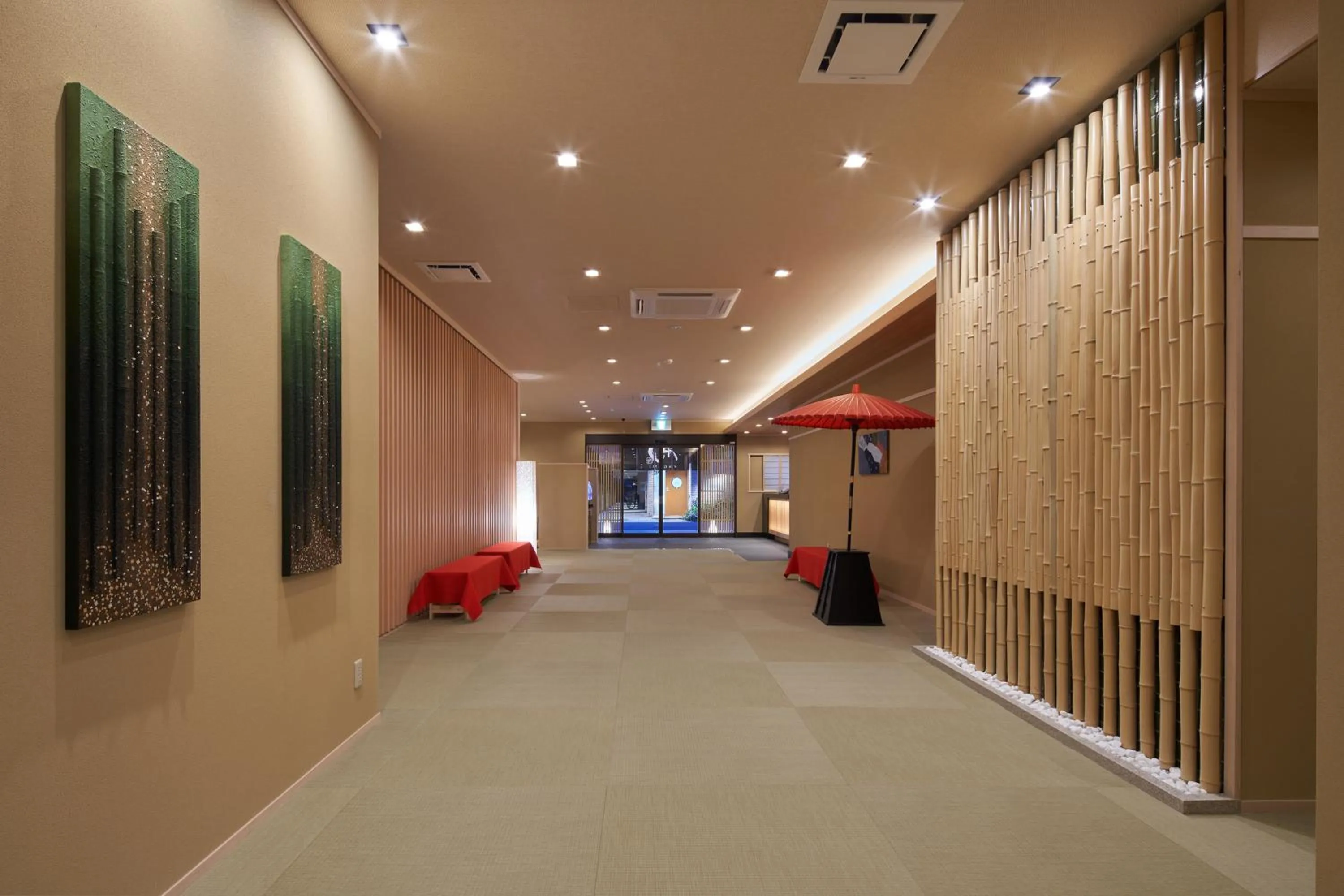 Lobby or reception in Welina Hotel Shinsaibashi NAGOMI