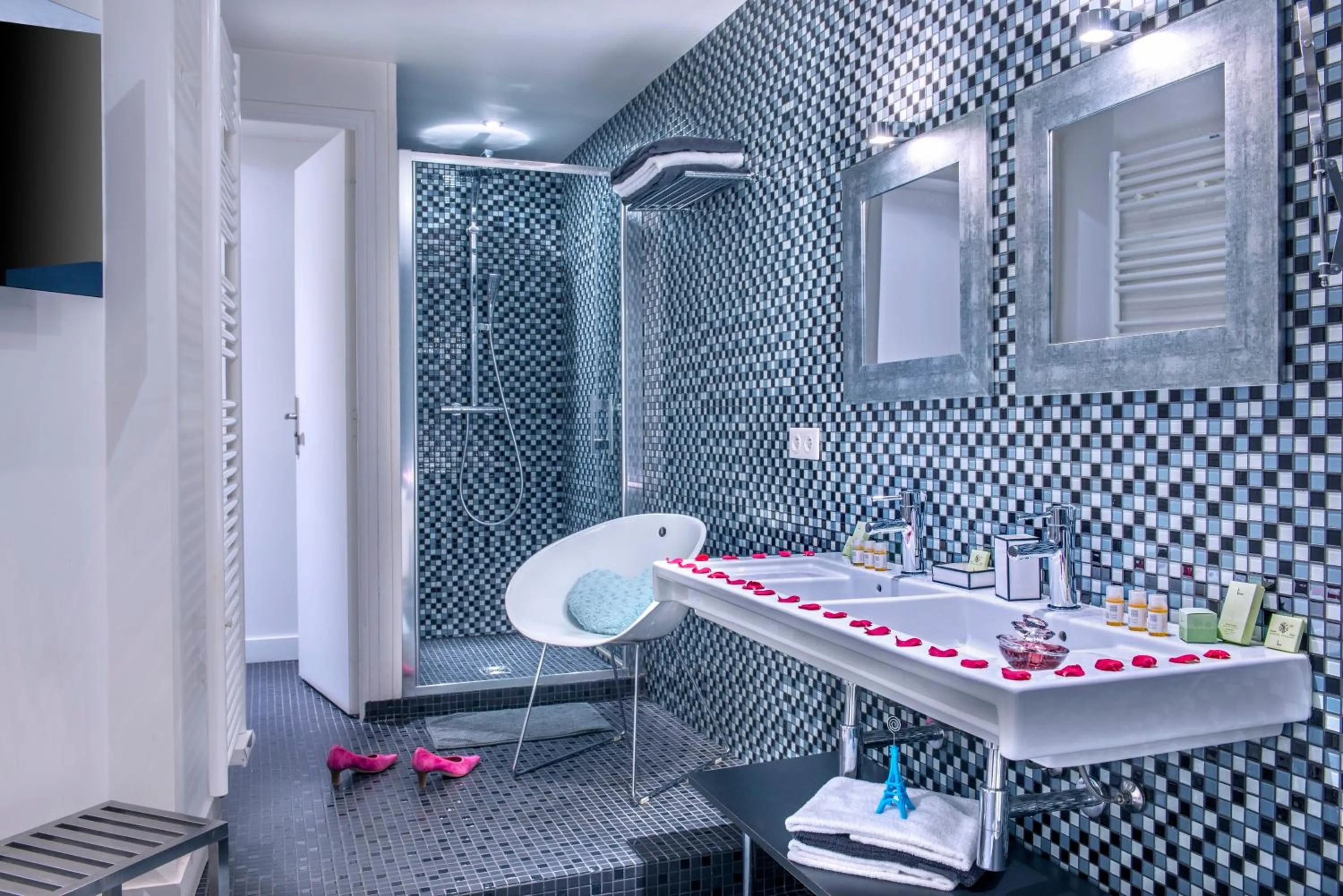 Bathroom in Hôtel Villa Bohème