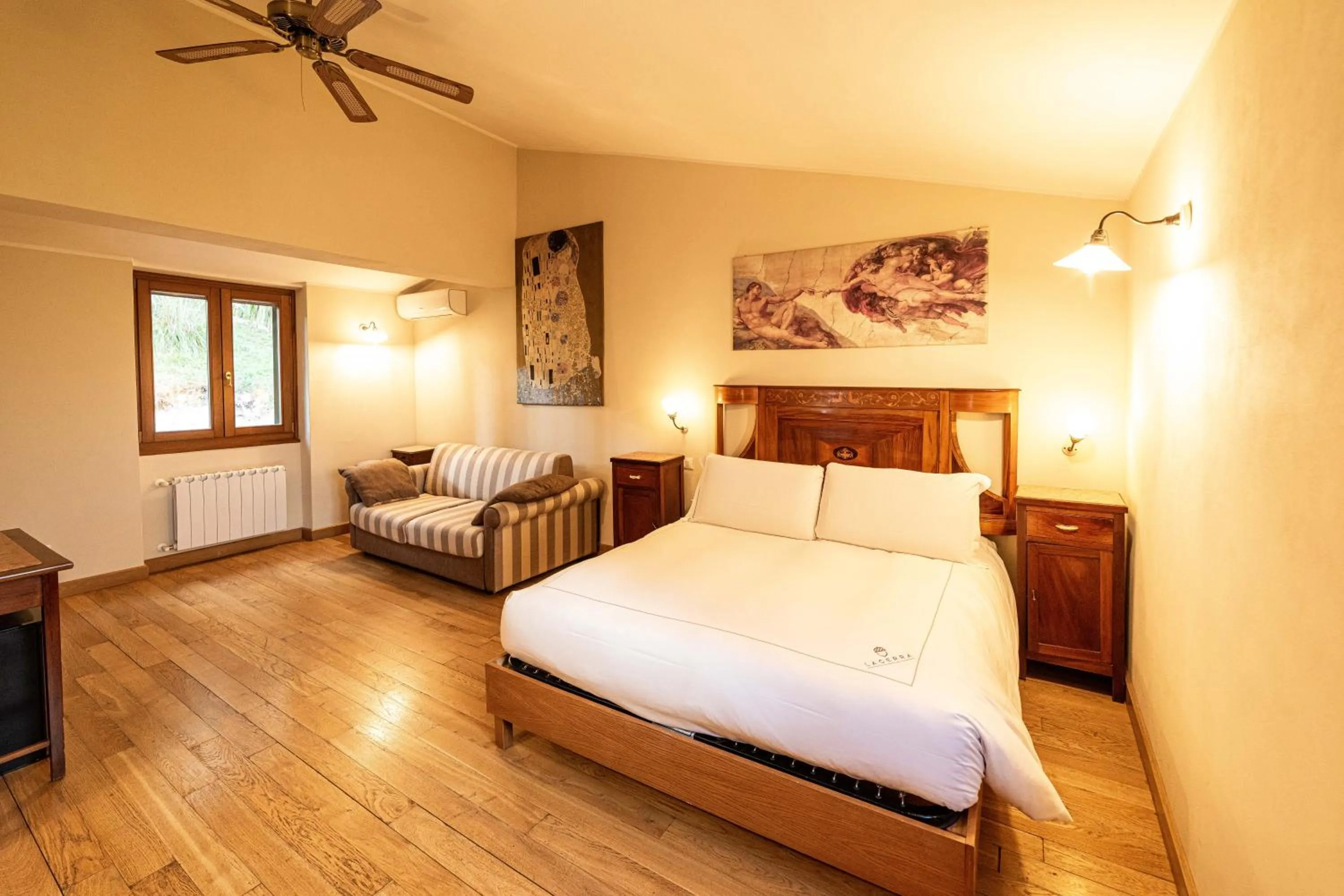 Bed in Agriturismo La Cerra