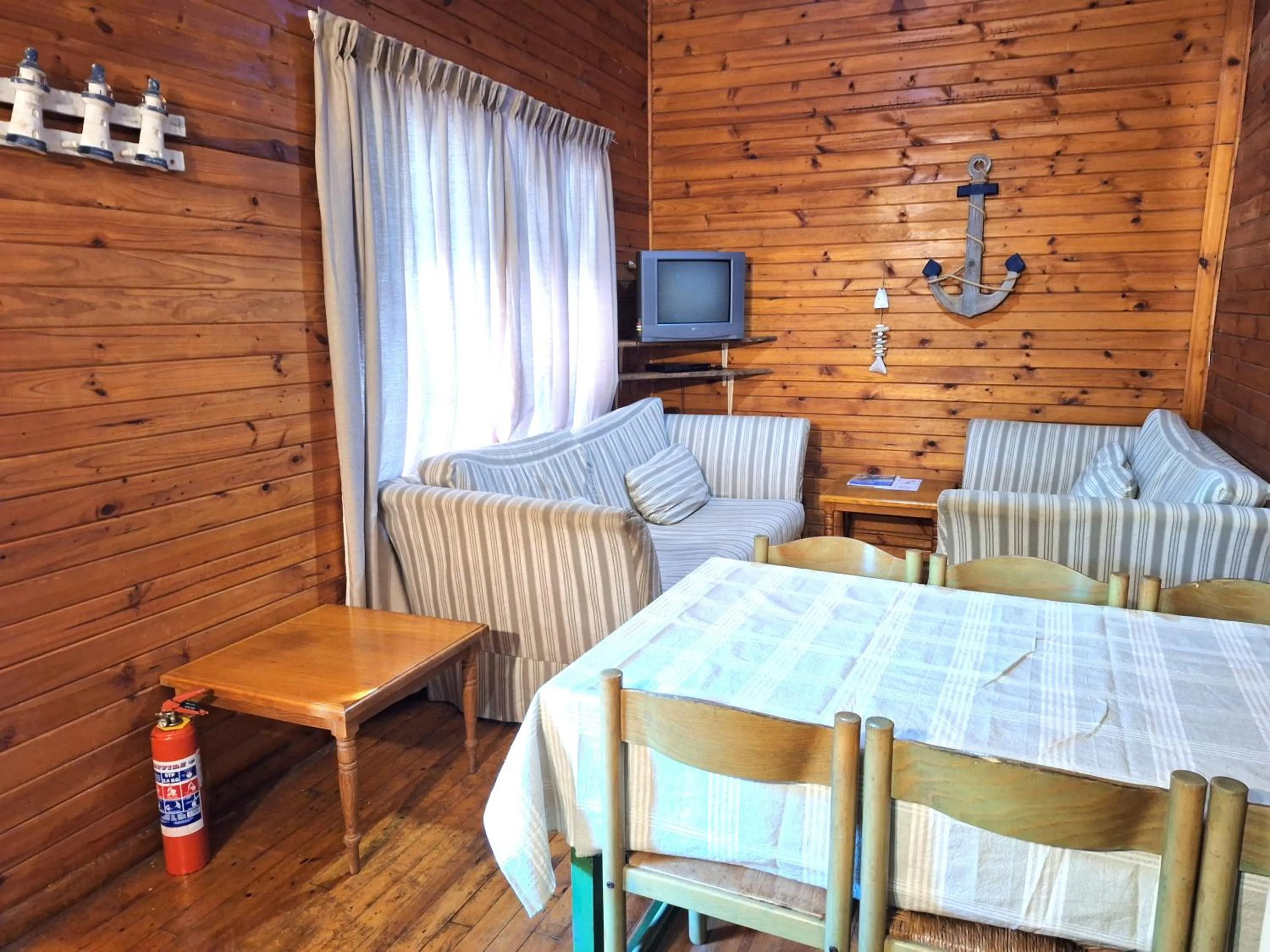Bed in Plett Forest Cabins