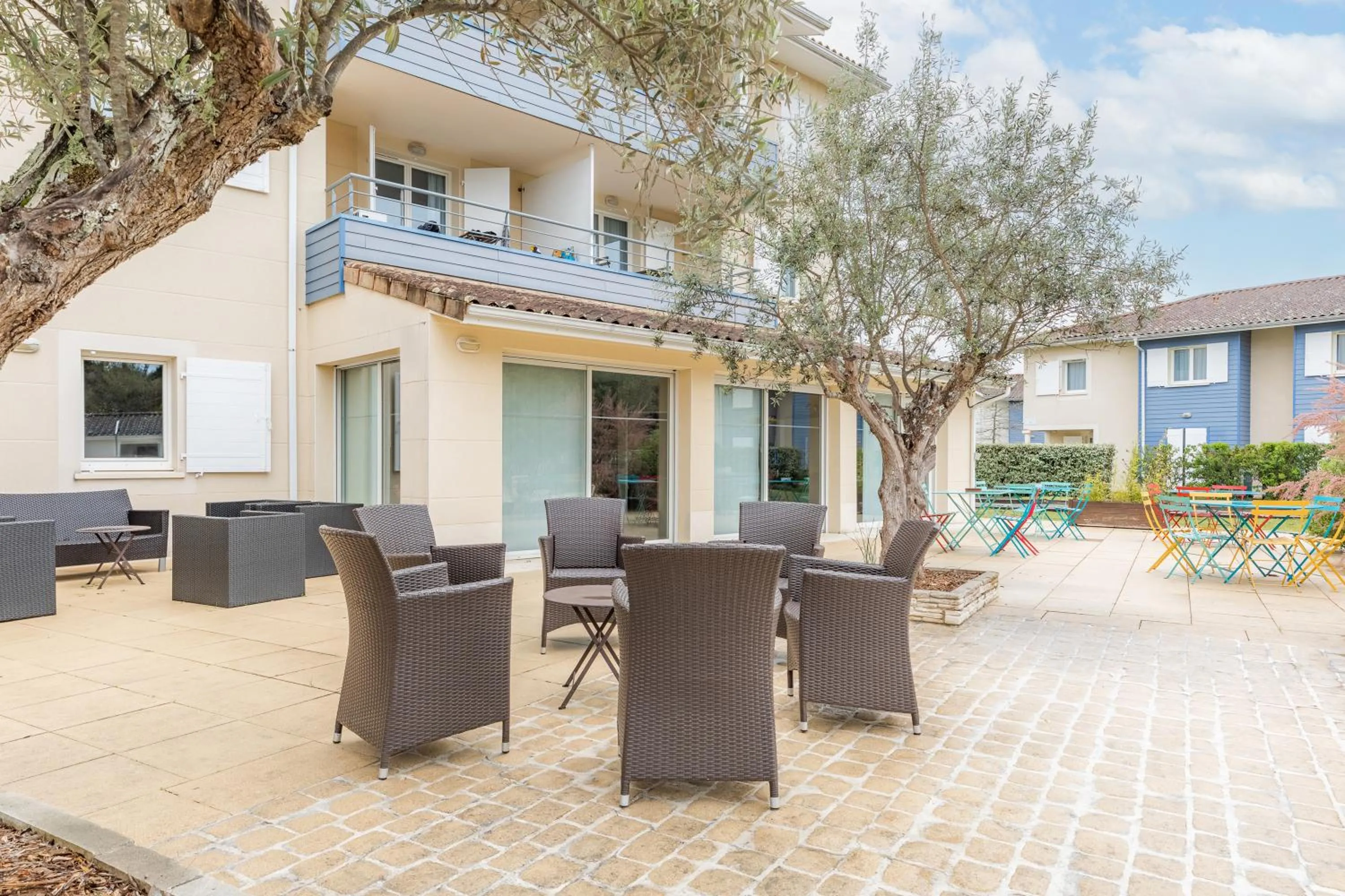 Patio in Appart'City Classic Bordeaux Aéroport St Jean D'Illac