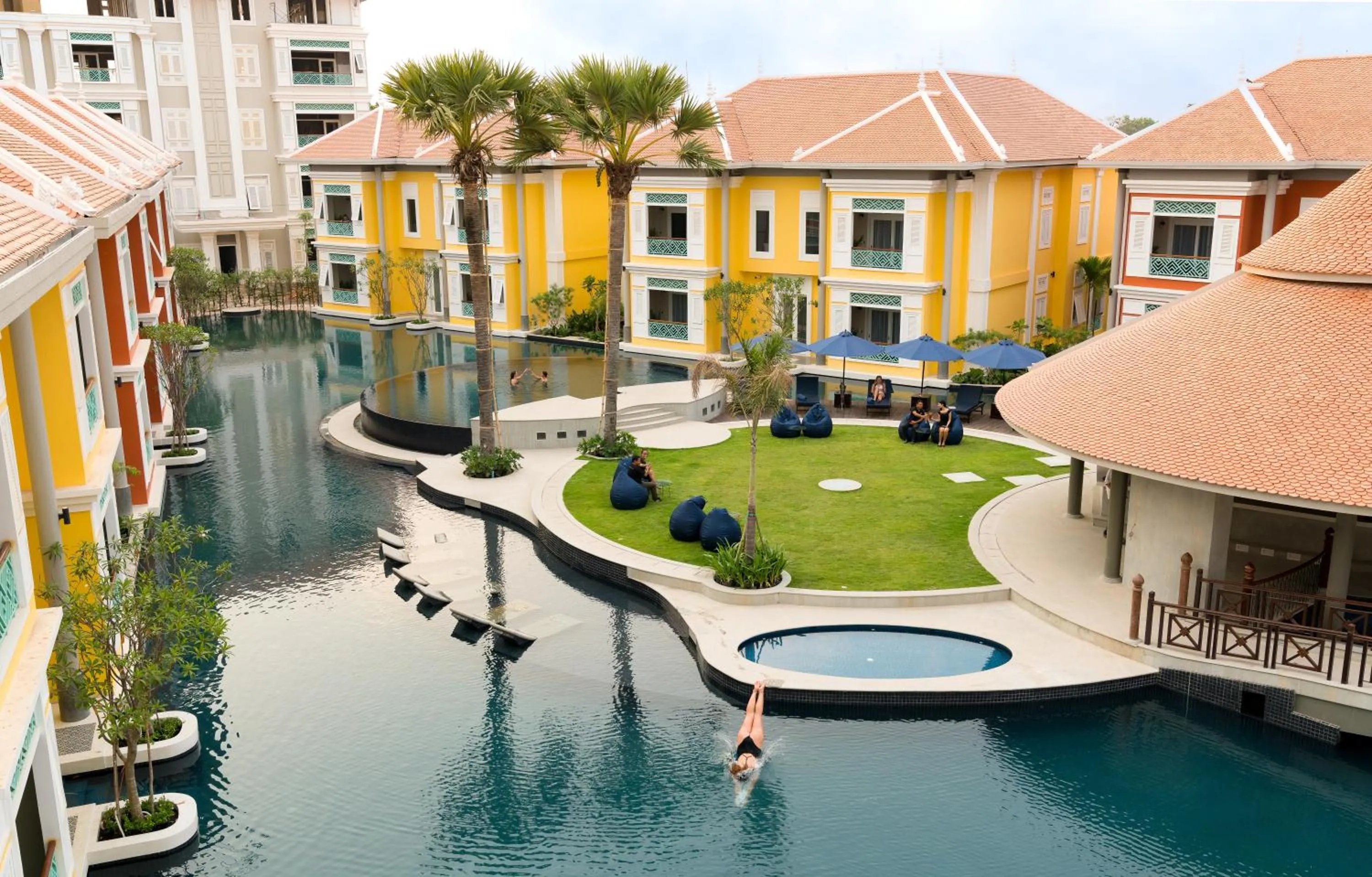 Pool view in The Royal Family Suites by Memoire Palace Resort & Spa