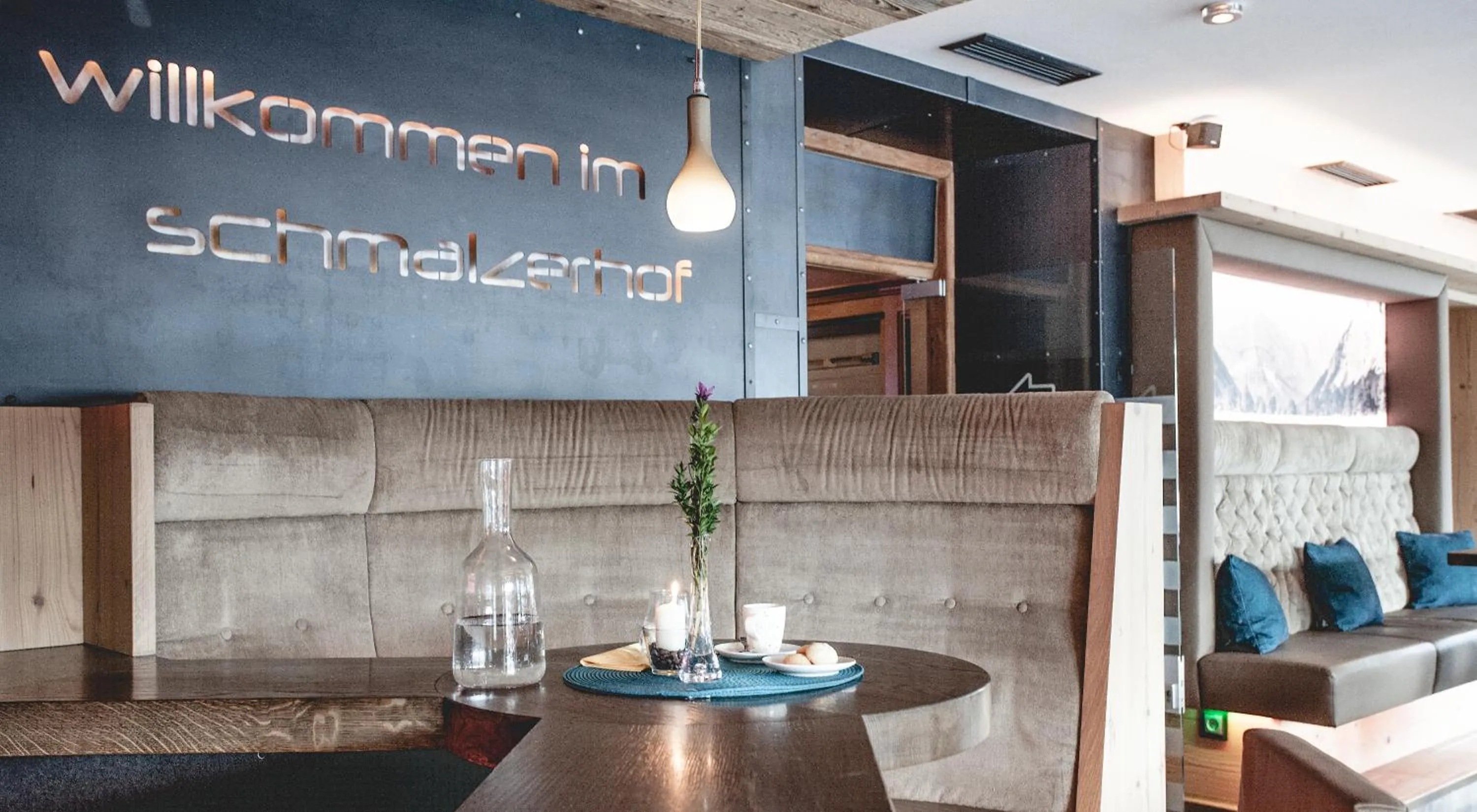 Lounge or bar in Gasthof Schmalzerhof