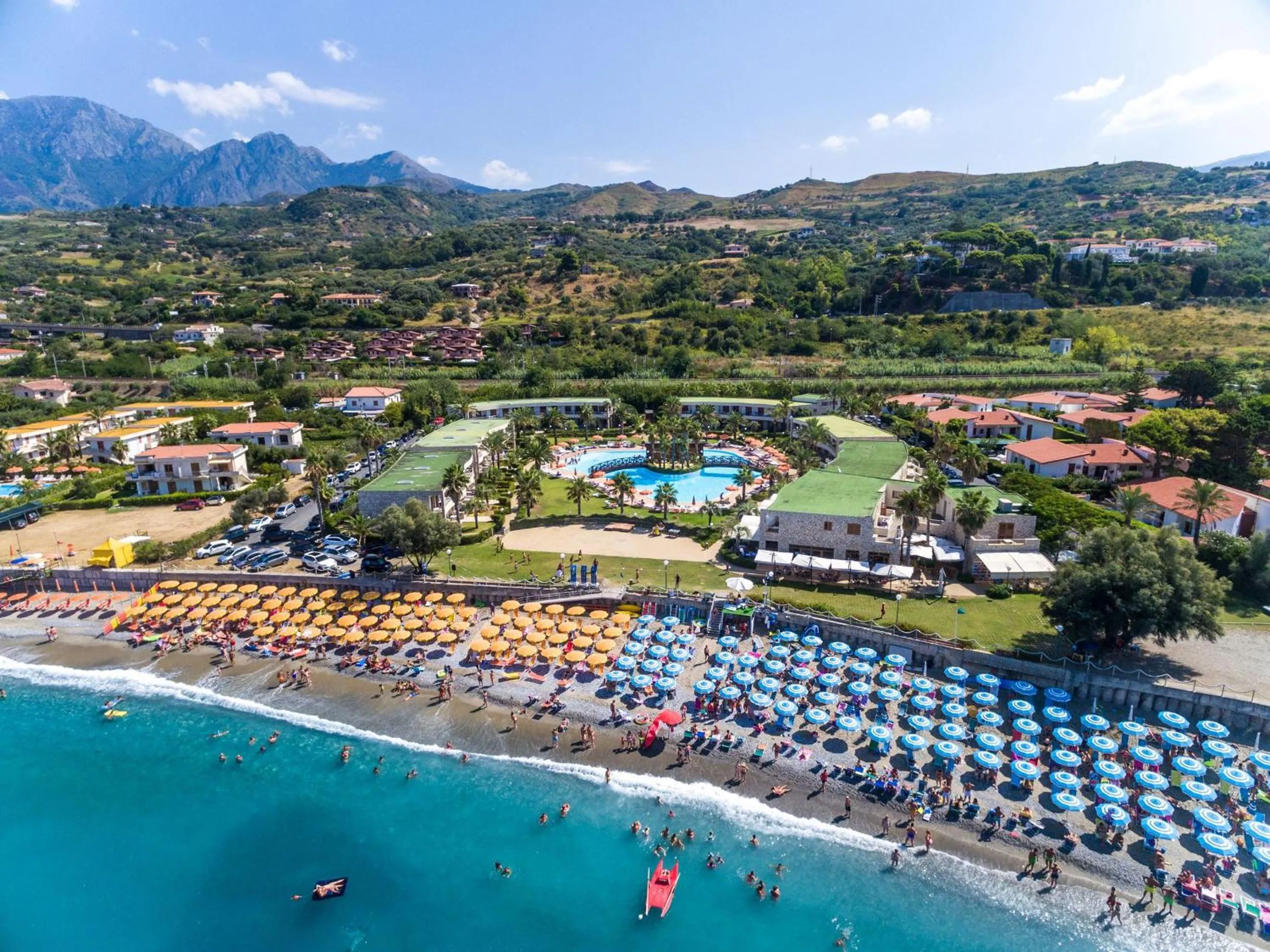 Bird's eye view in Club Residence La Castellana Mare