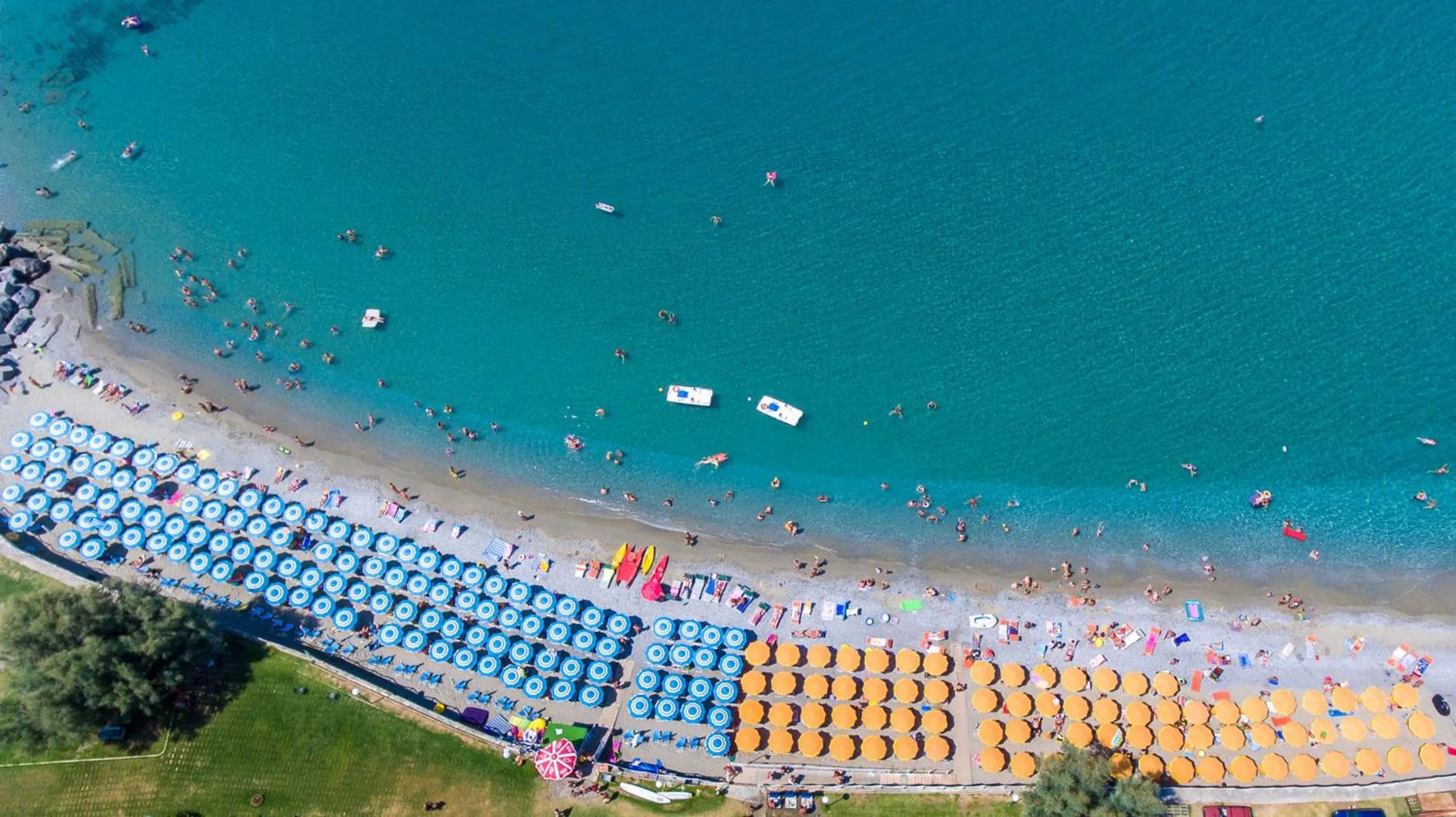 Bird's eye view in Club Residence La Castellana Mare