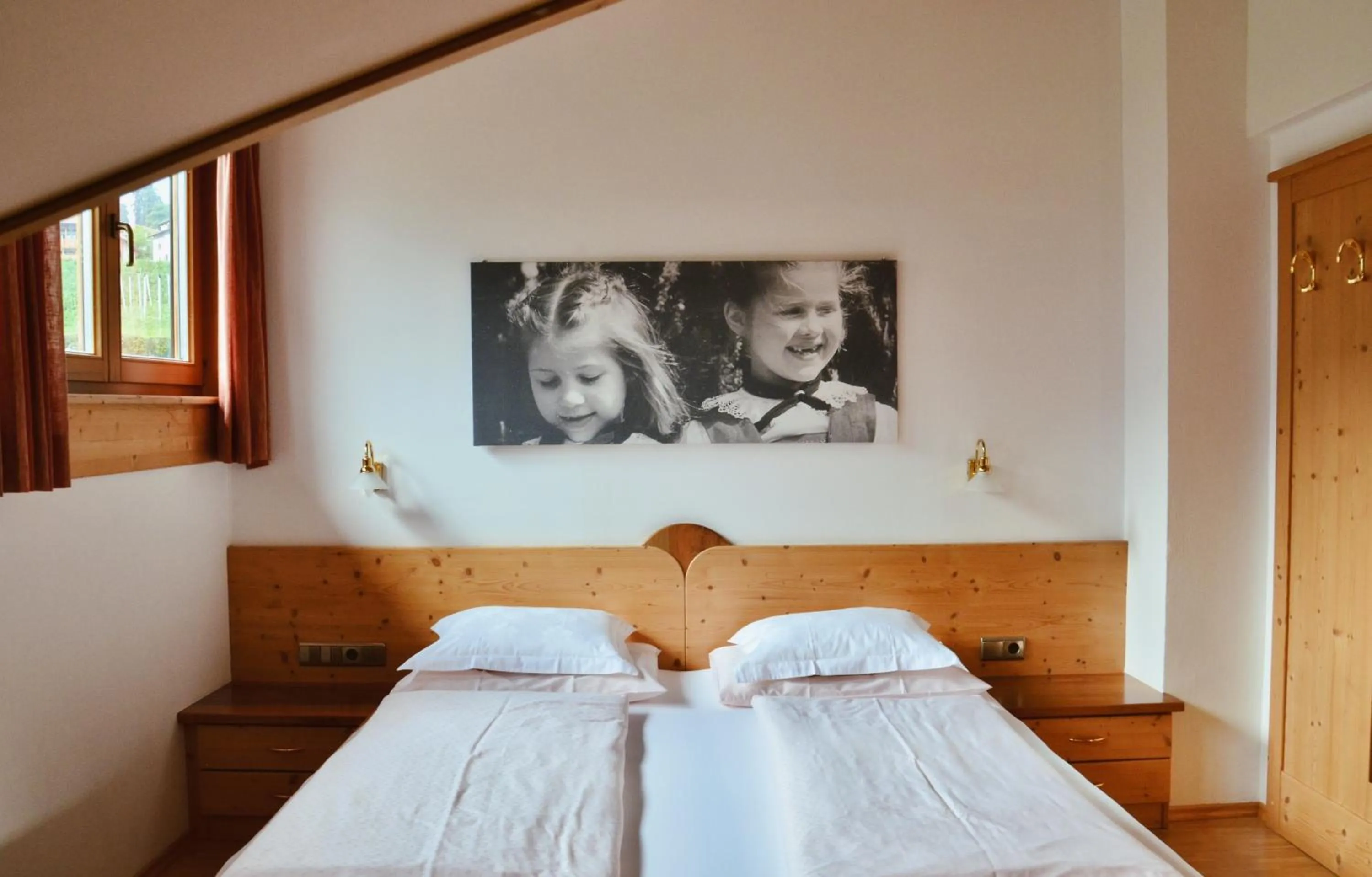 Bed in Obermaratscher Apartments Residence