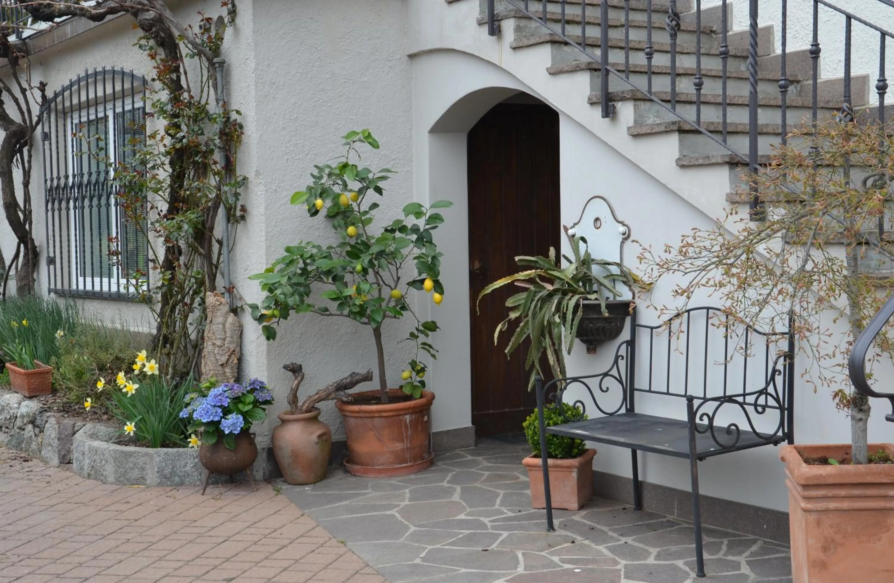 Facade/entrance in Obermaratscher Apartments Residence