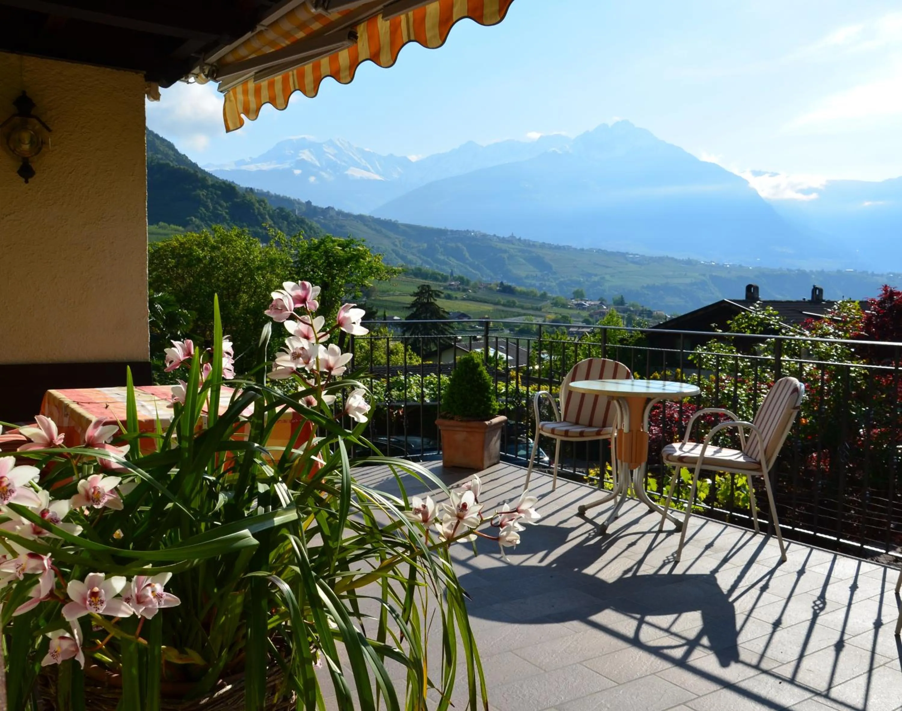 Balcony/Terrace in Obermaratscher Apartments Residence