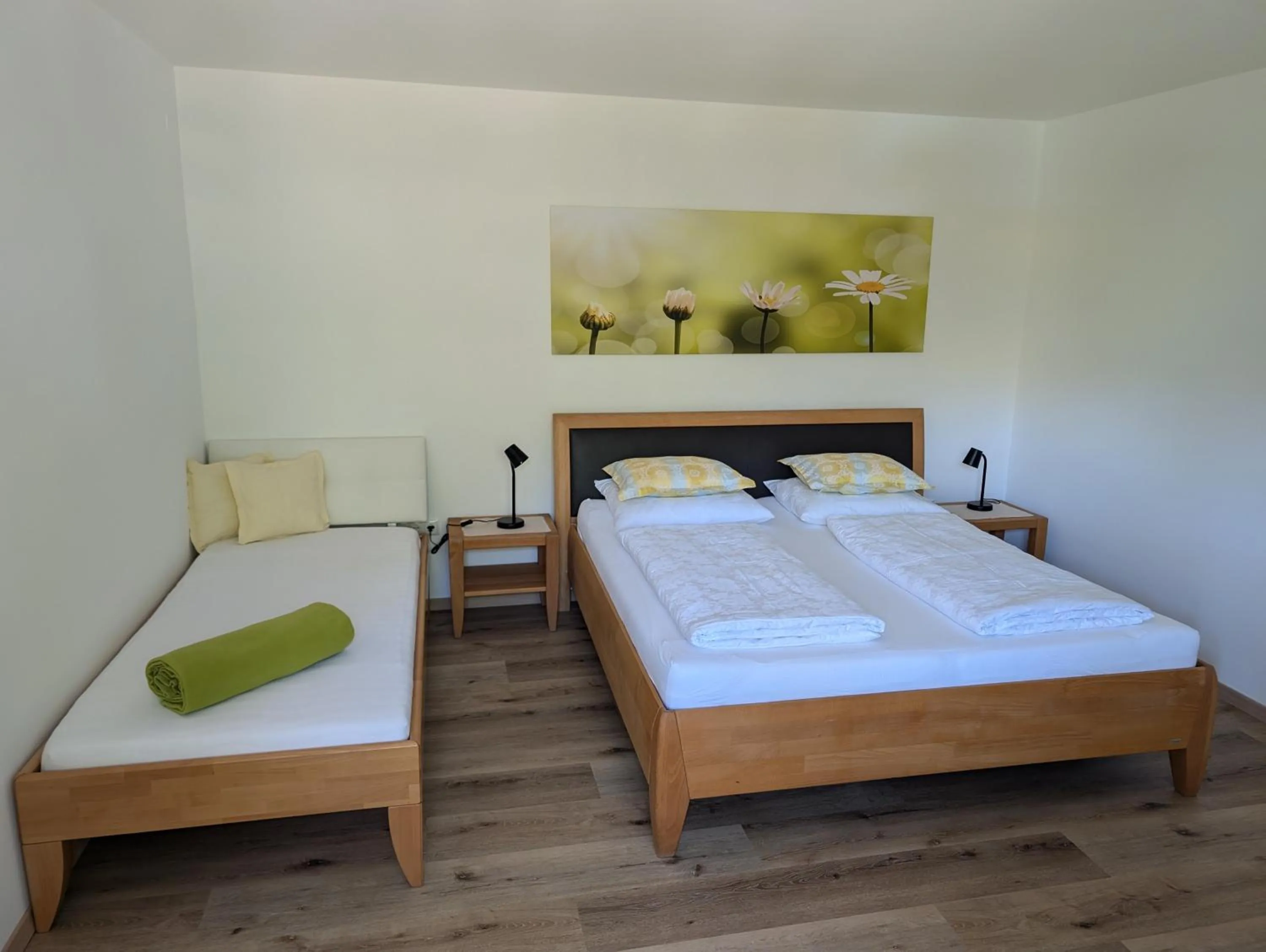 Bed in Obermaratscher Apartments Residence