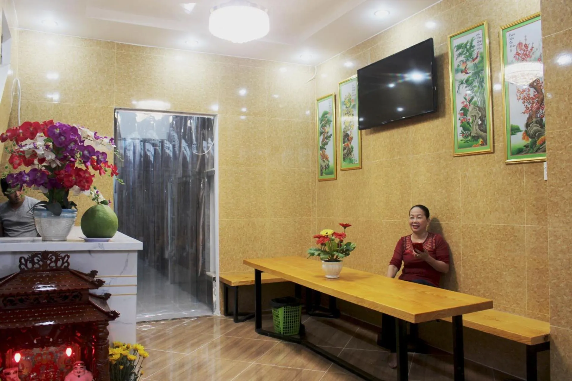 Lobby or reception in Saigon City Center Hostel