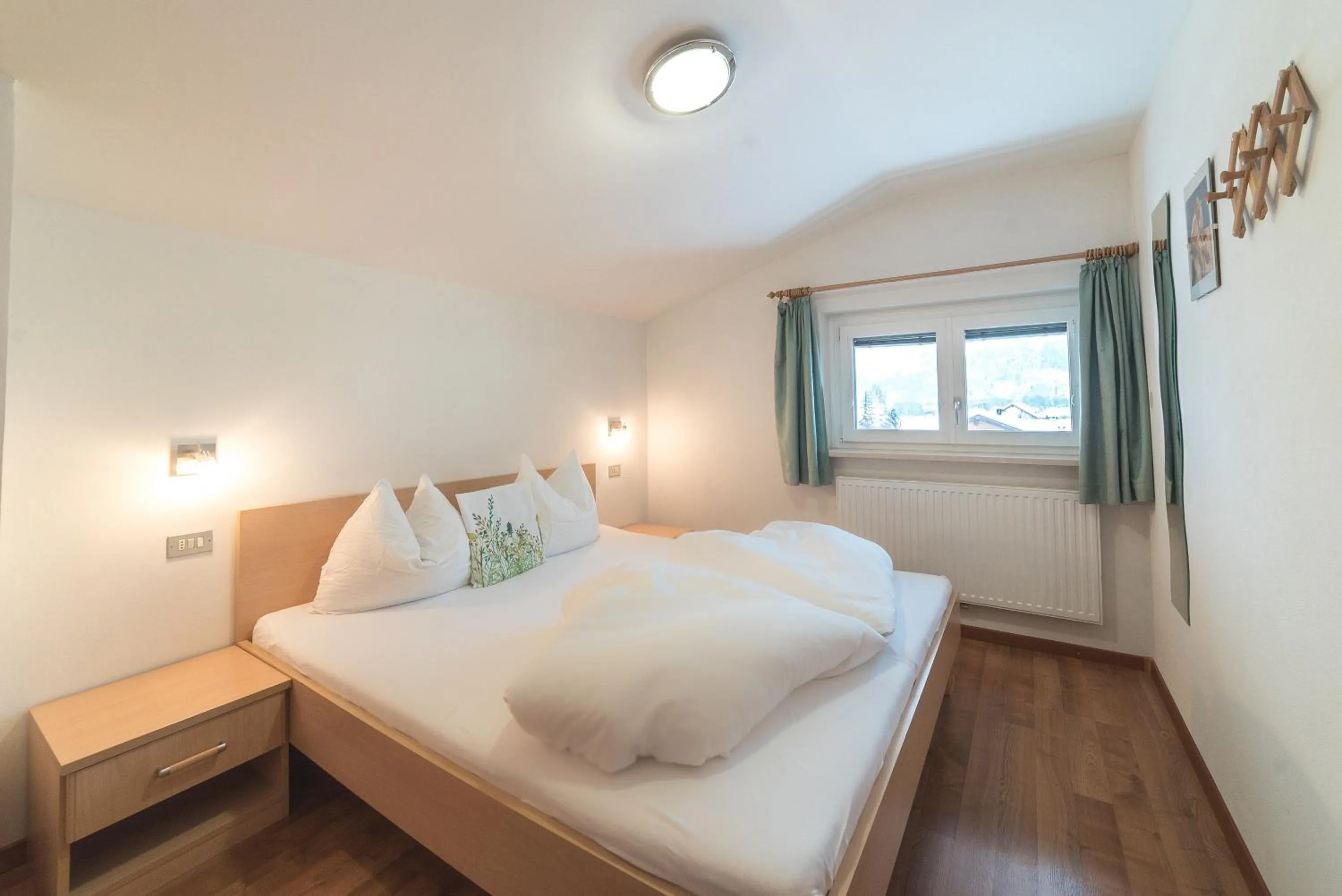 Bedroom, Bed in Residence Ortlerhof