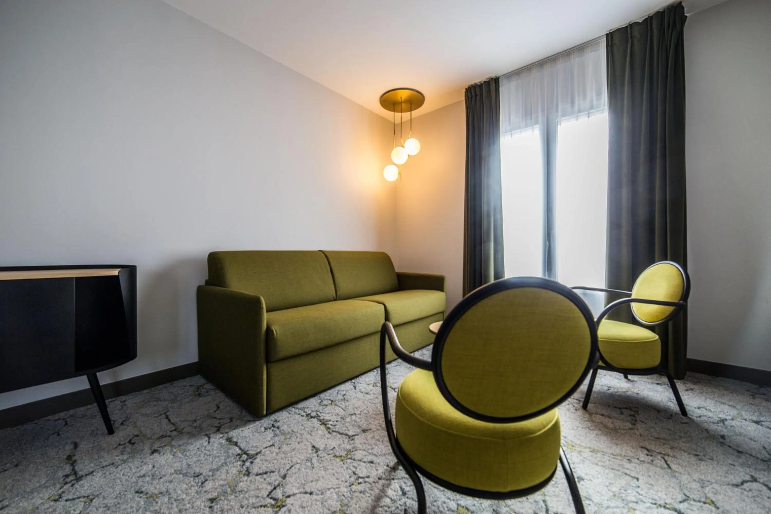 Living room in Best Western Le Relais du Vigneron