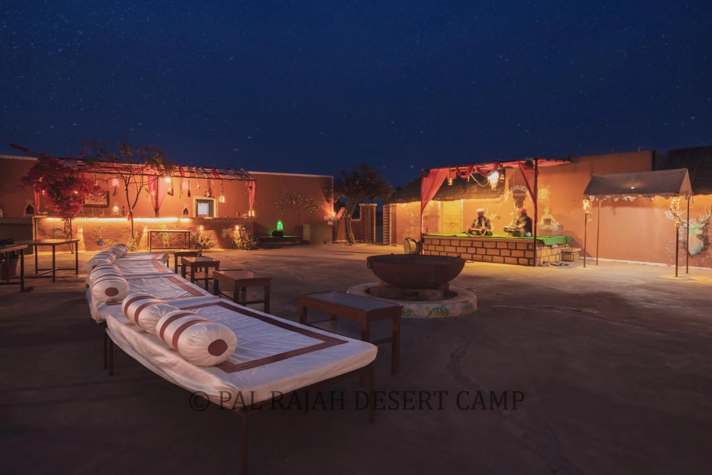 Night in Pal Rajah Desert Camp