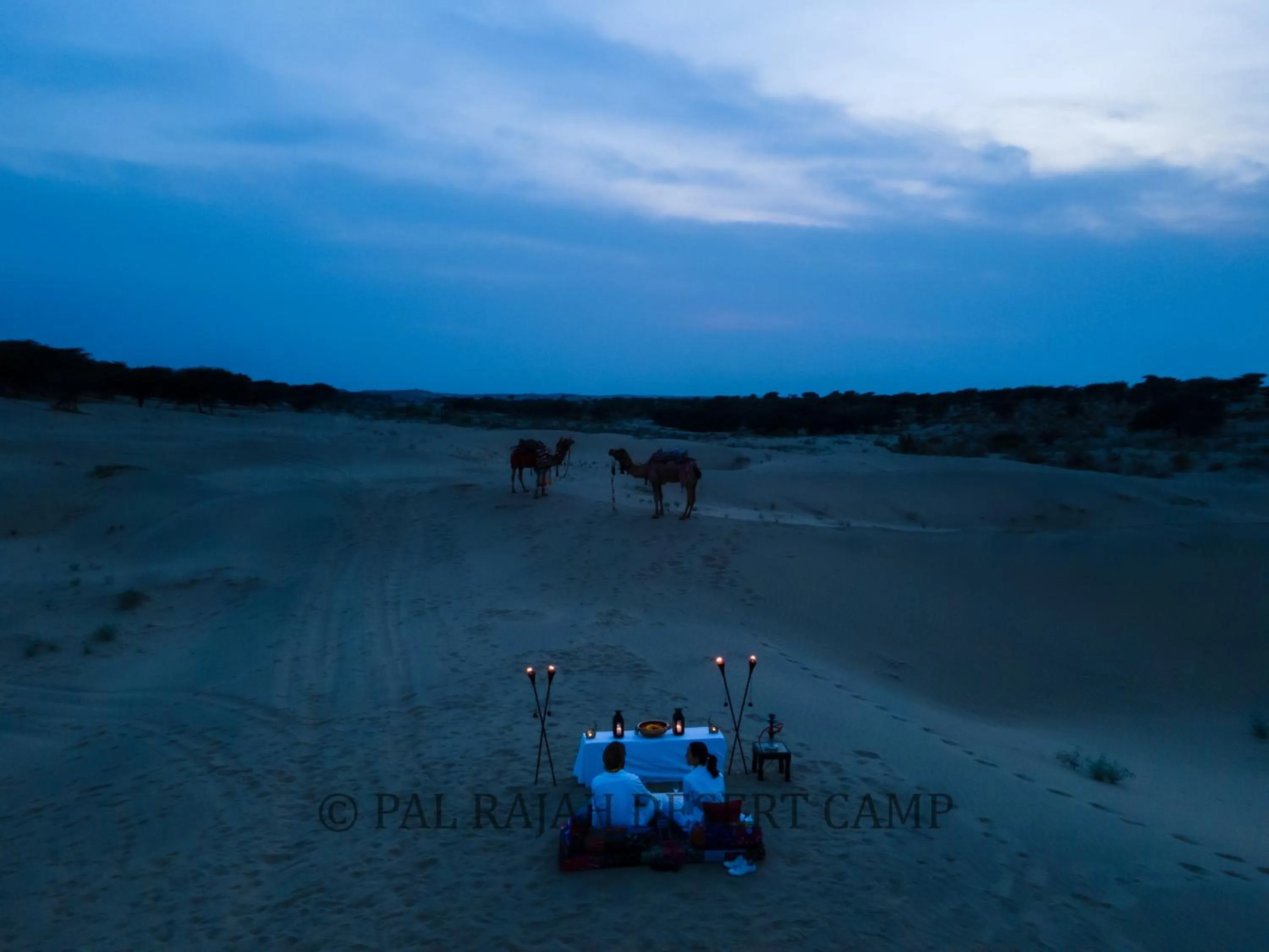 Natural landscape in Pal Rajah Desert Camp