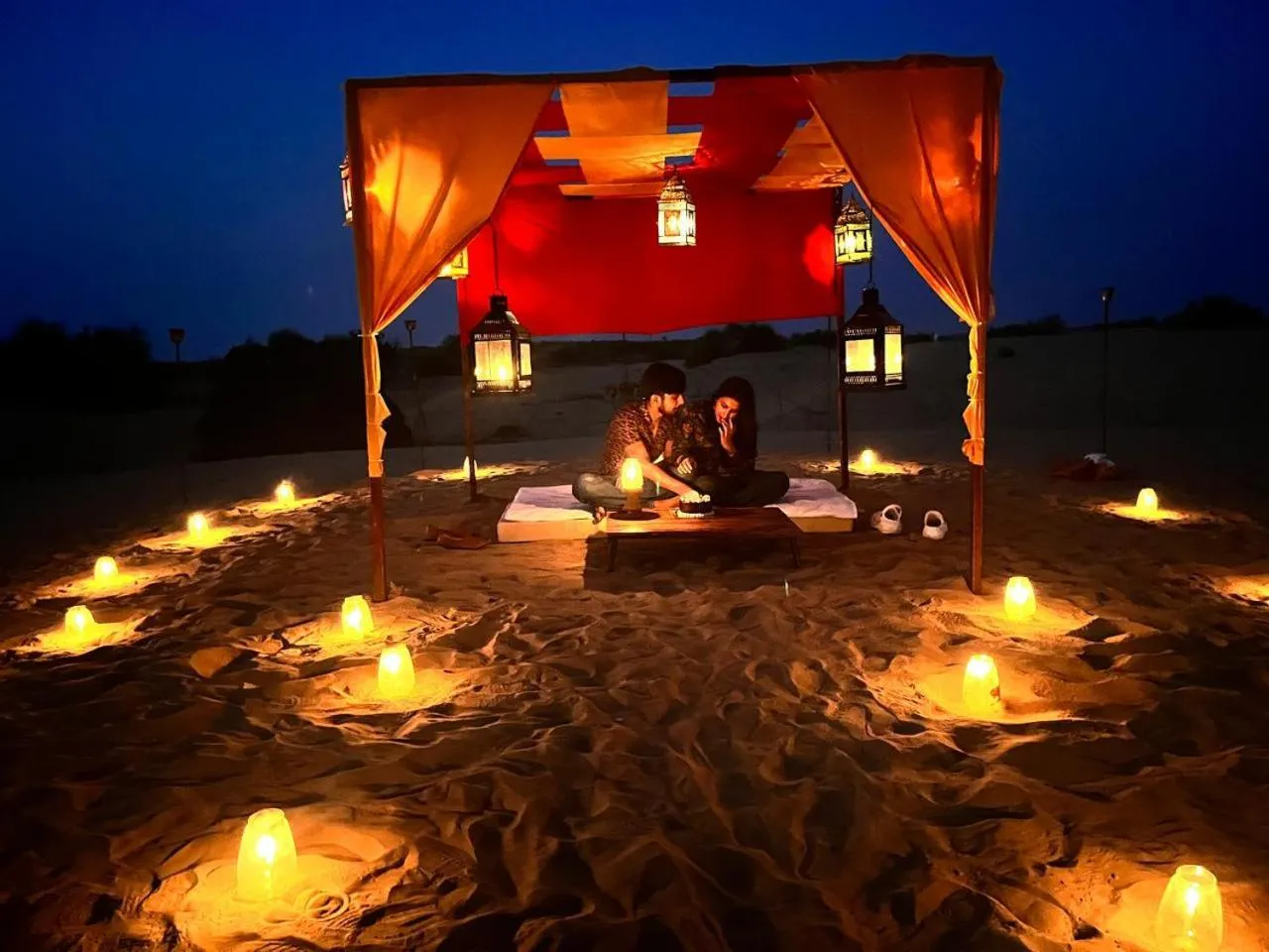 Night in Pal Rajah Desert Camp