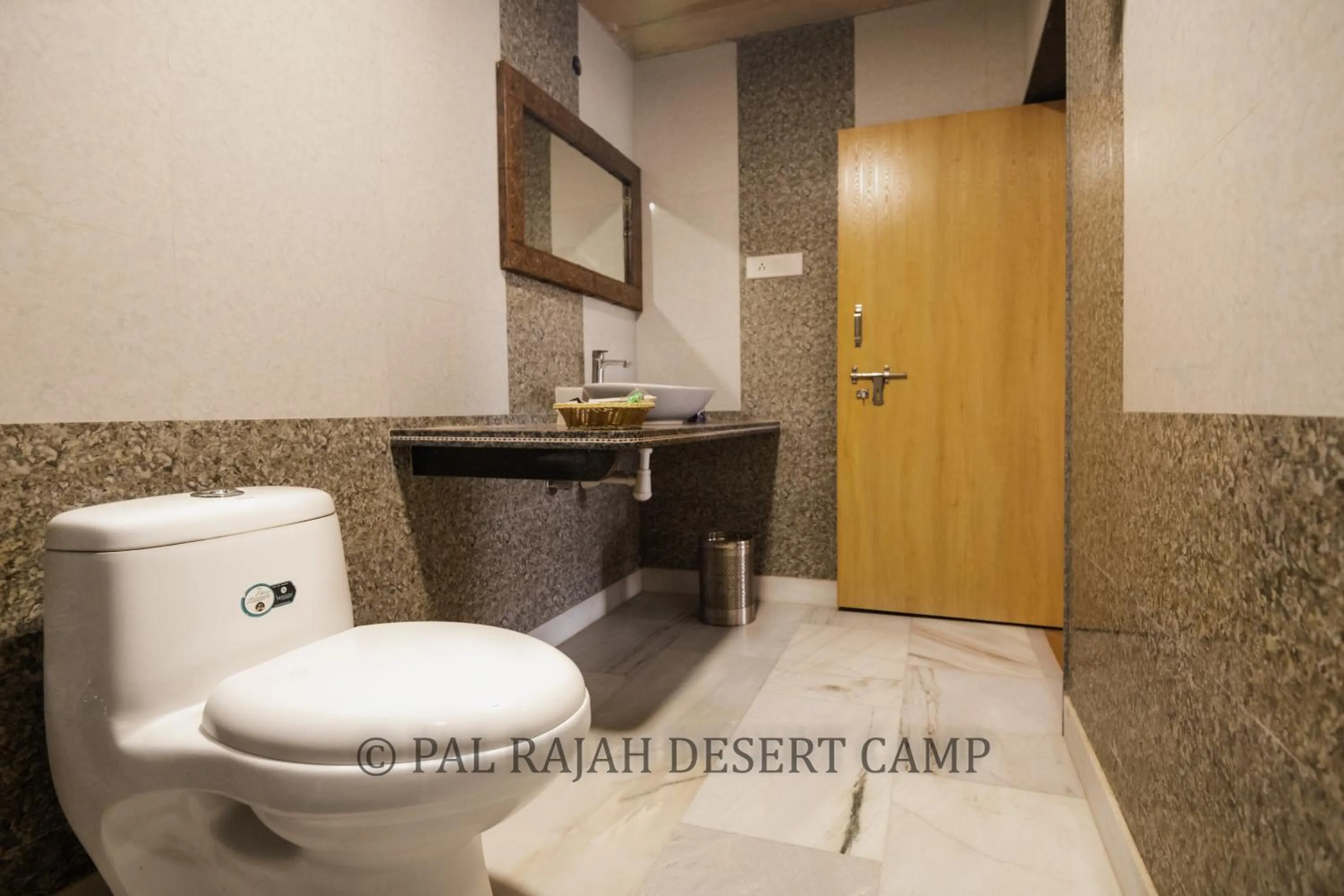 Bathroom in Pal Rajah Desert Camp