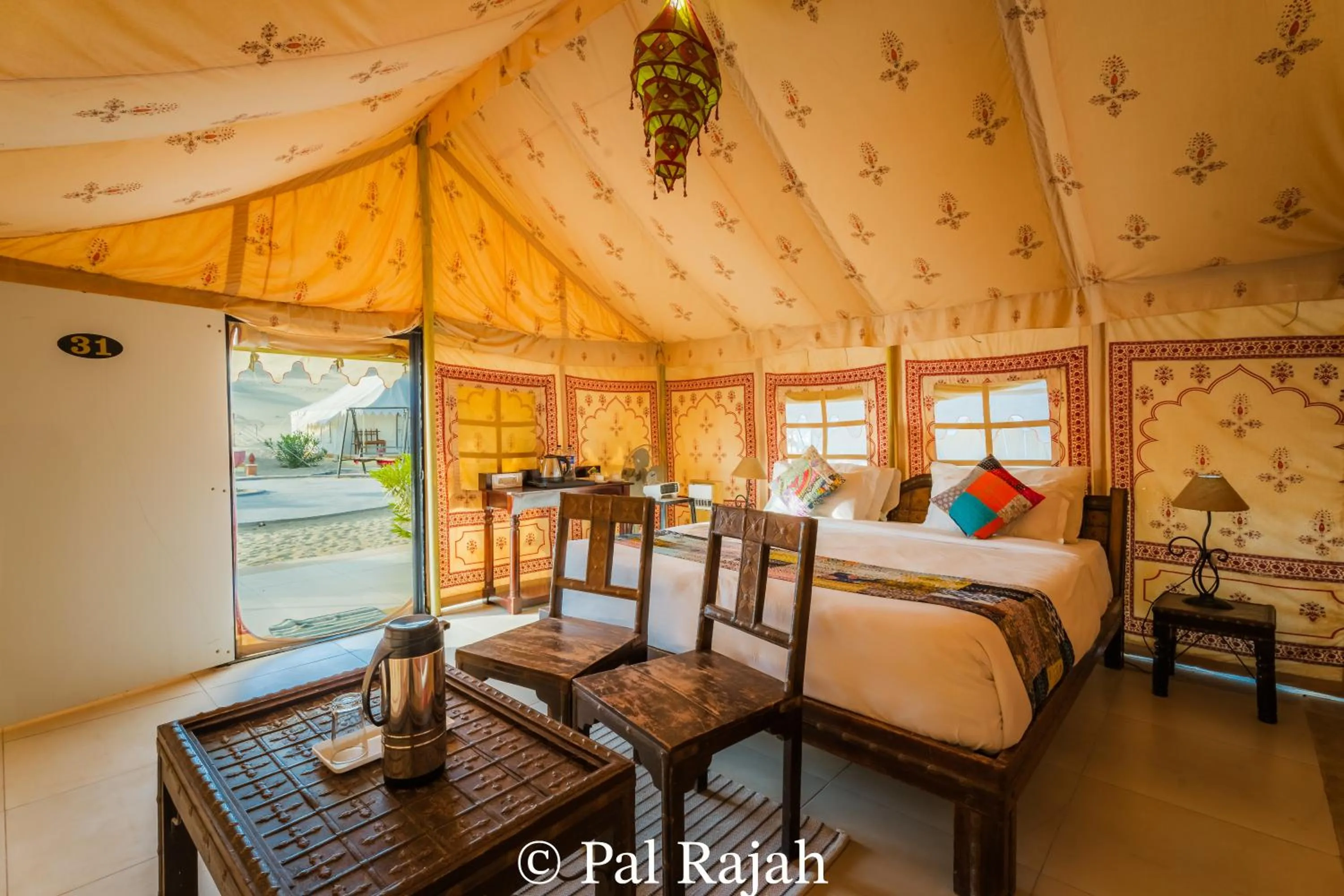 Bedroom, Bed in Pal Rajah Desert Camp