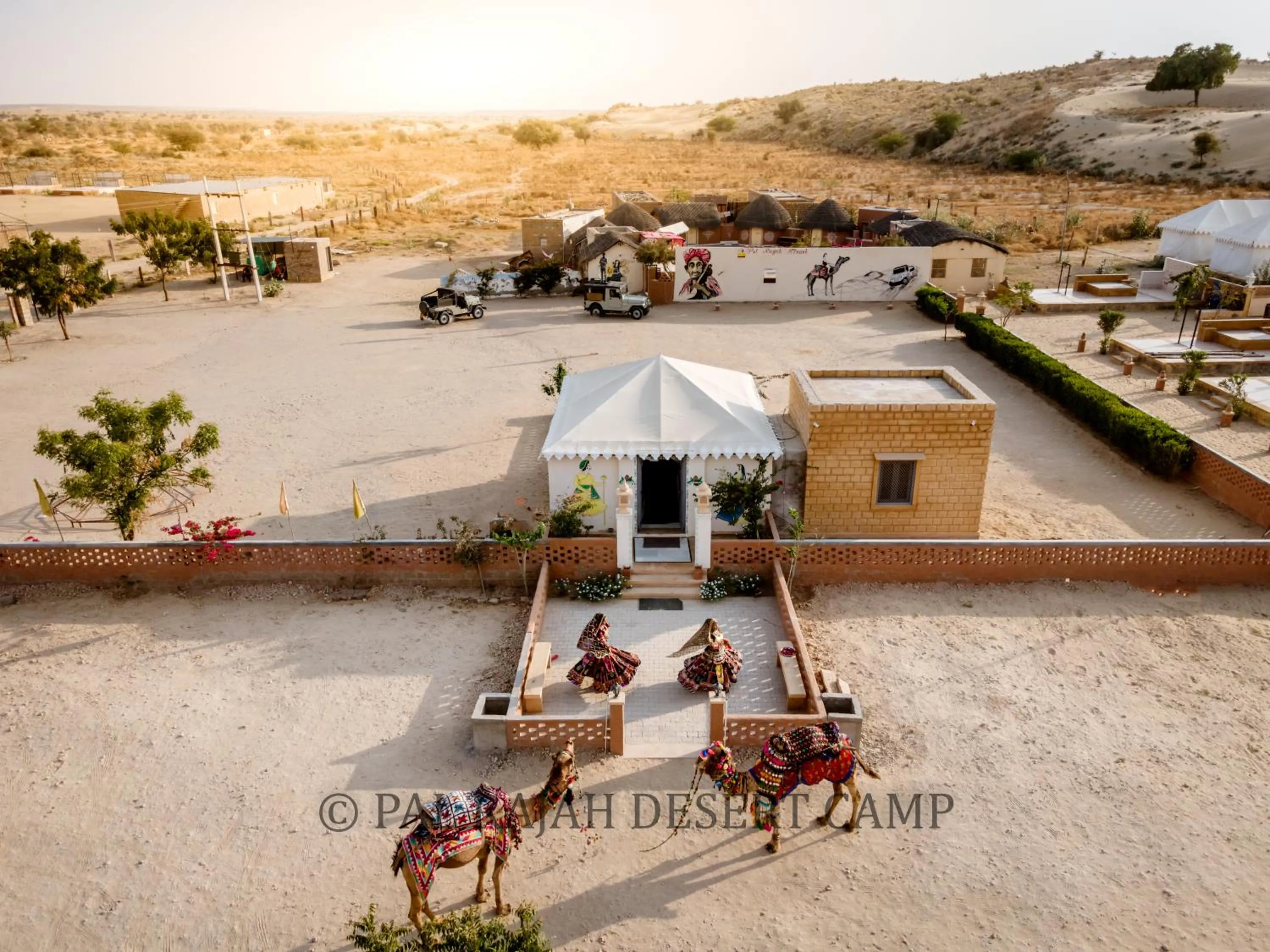 Property building in Pal Rajah Desert Camp