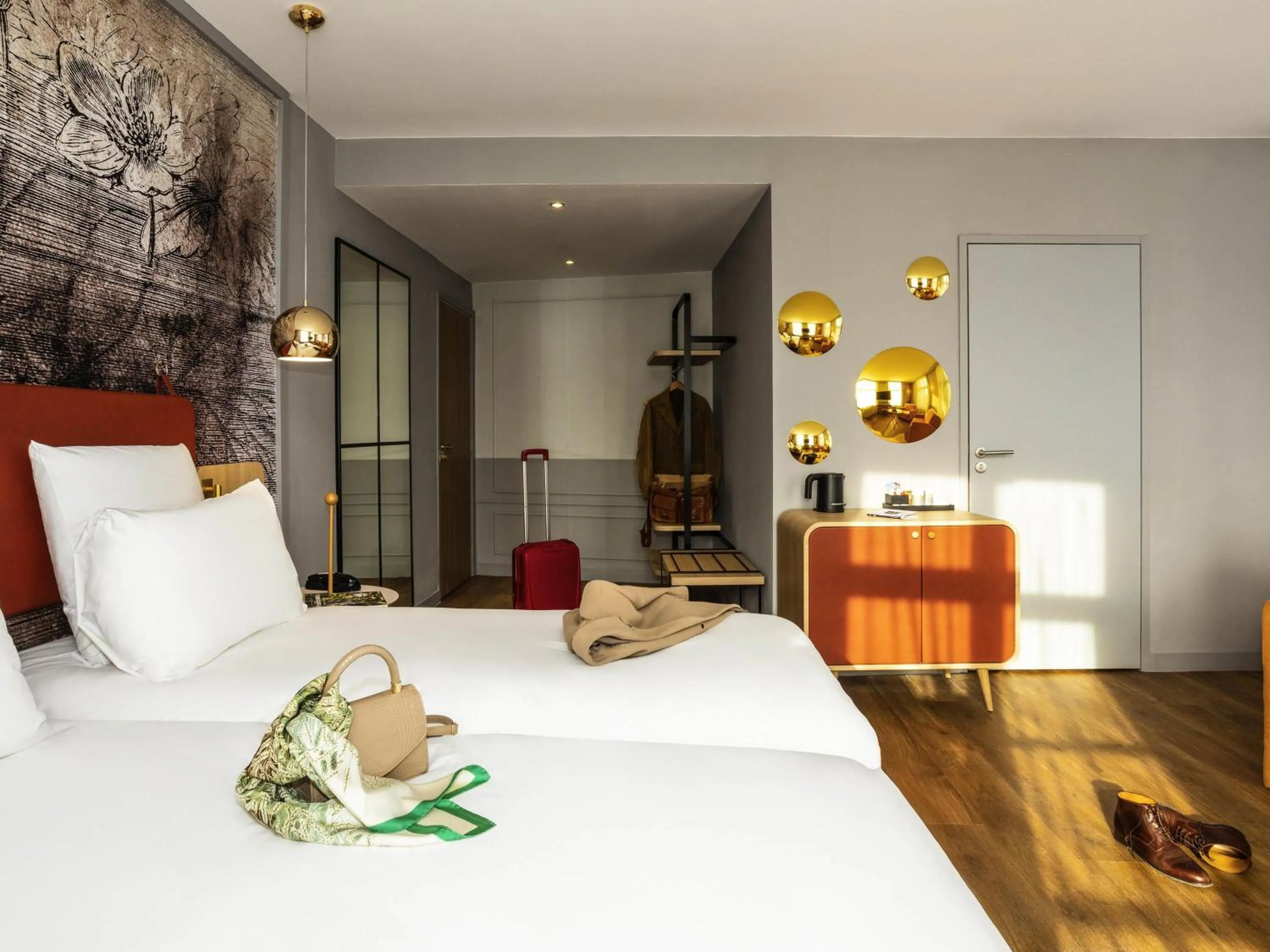 Bedroom, Bed in Mercure Saint Omer Centre Gare