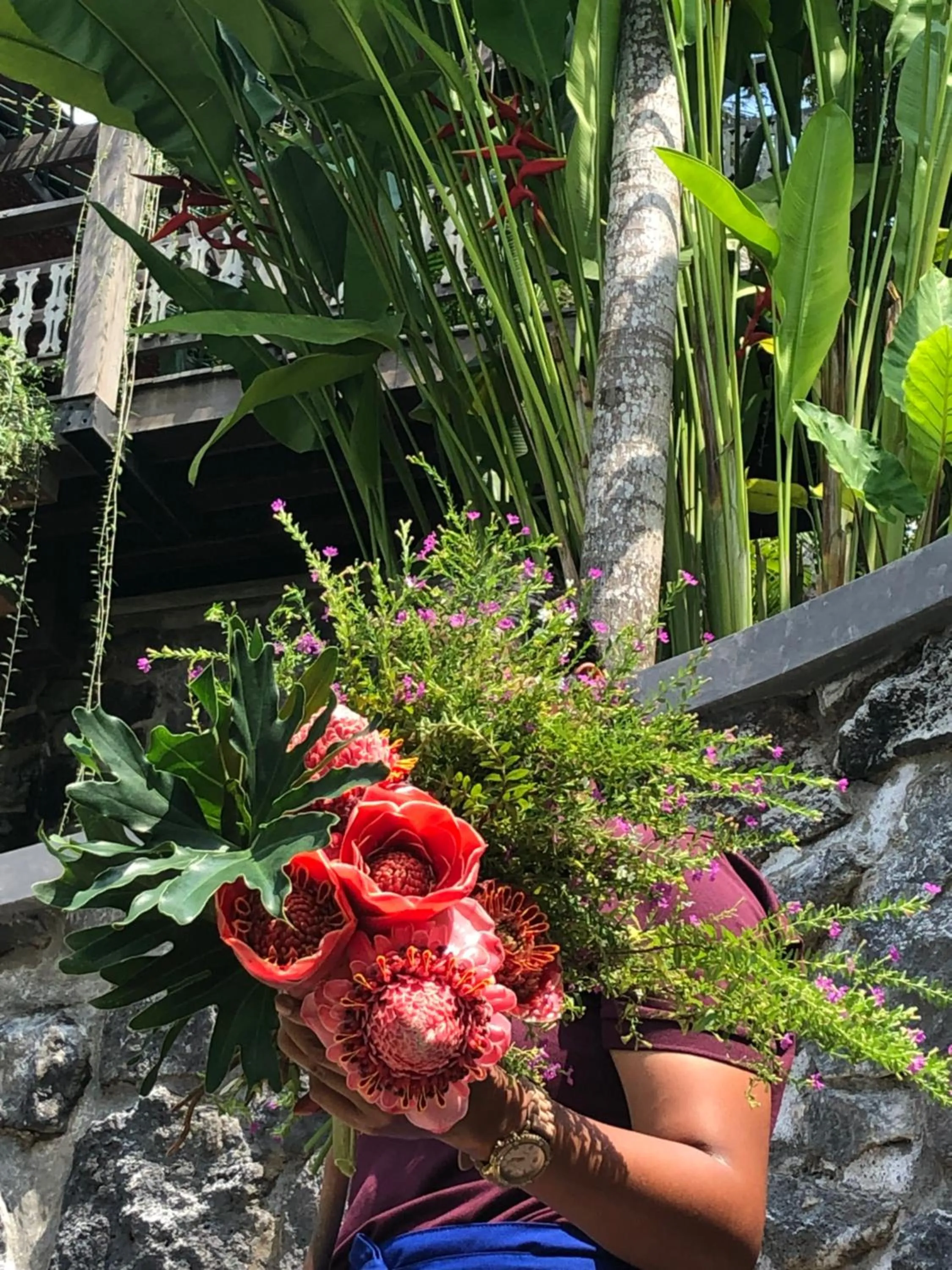 Garden in Puri Kasih Gottlieb