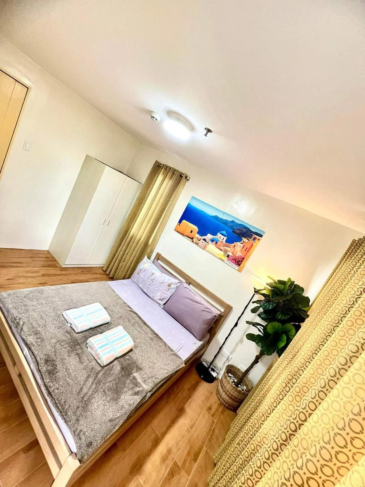 Bedroom, Bed in Davao Condo 2BR Pool Wifi Netflix