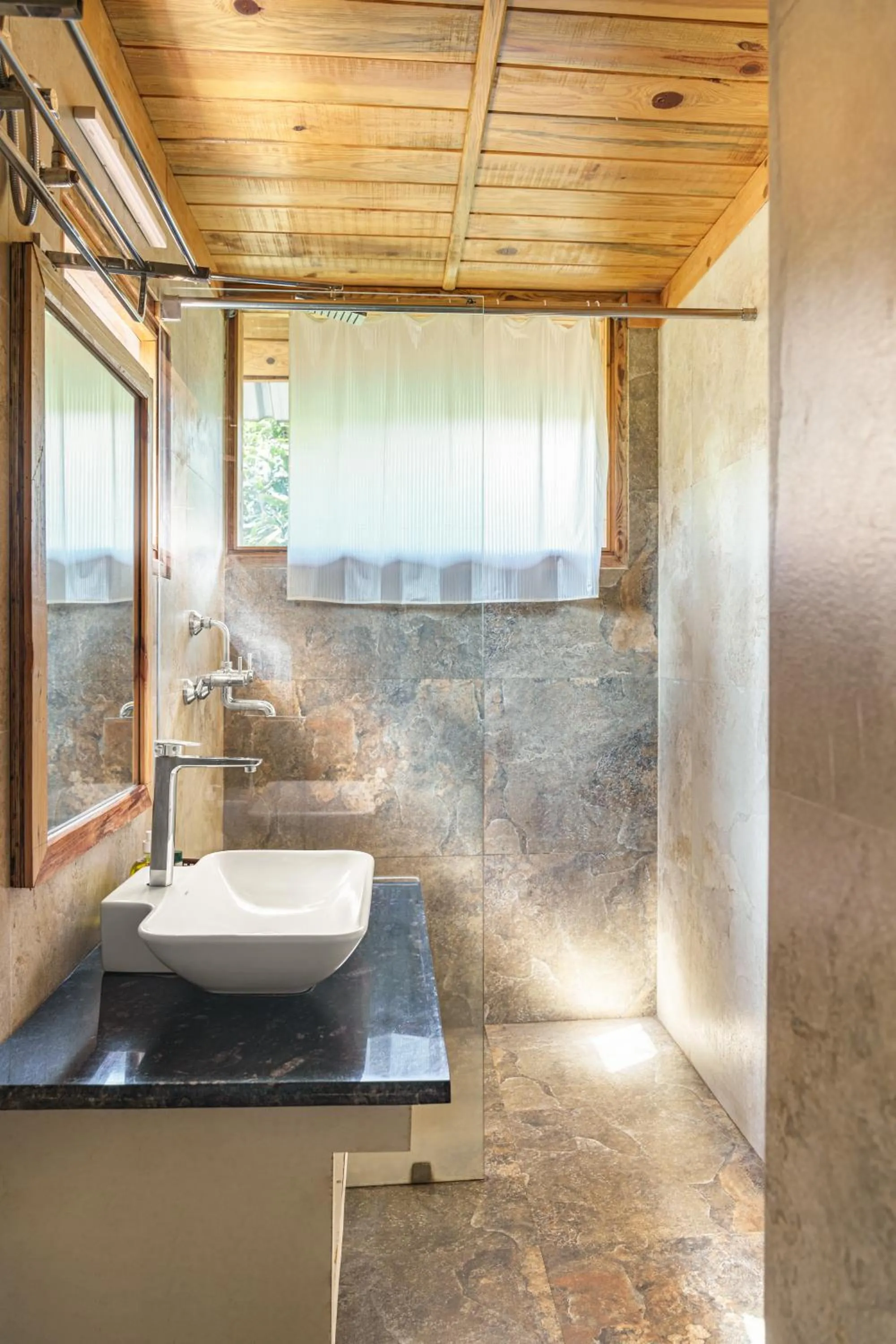 Shower in The Sylvan Retreat