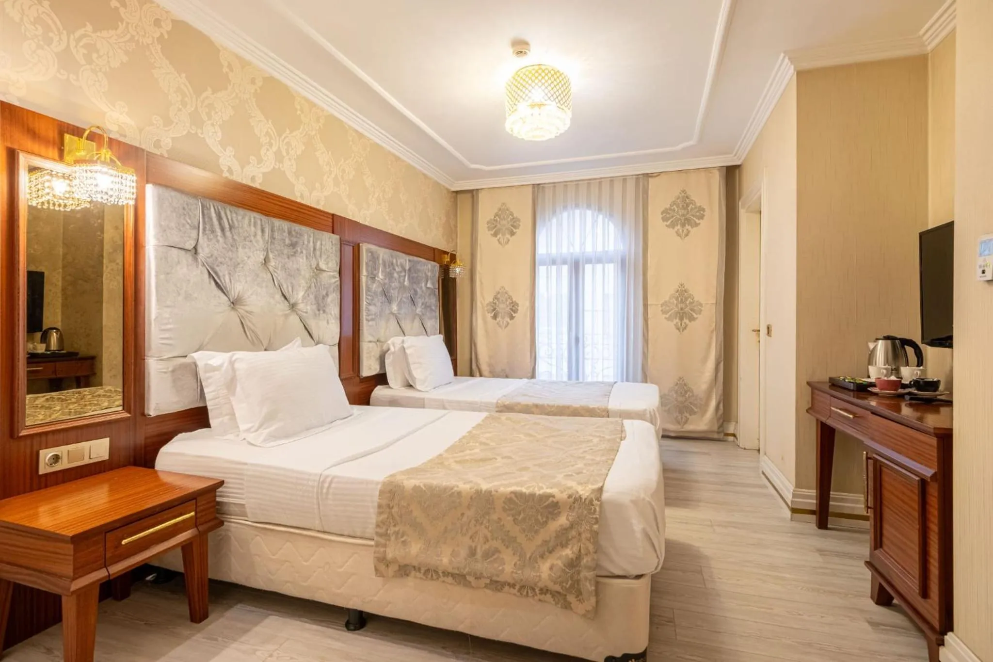 Bed in Myy Boutique Hotel