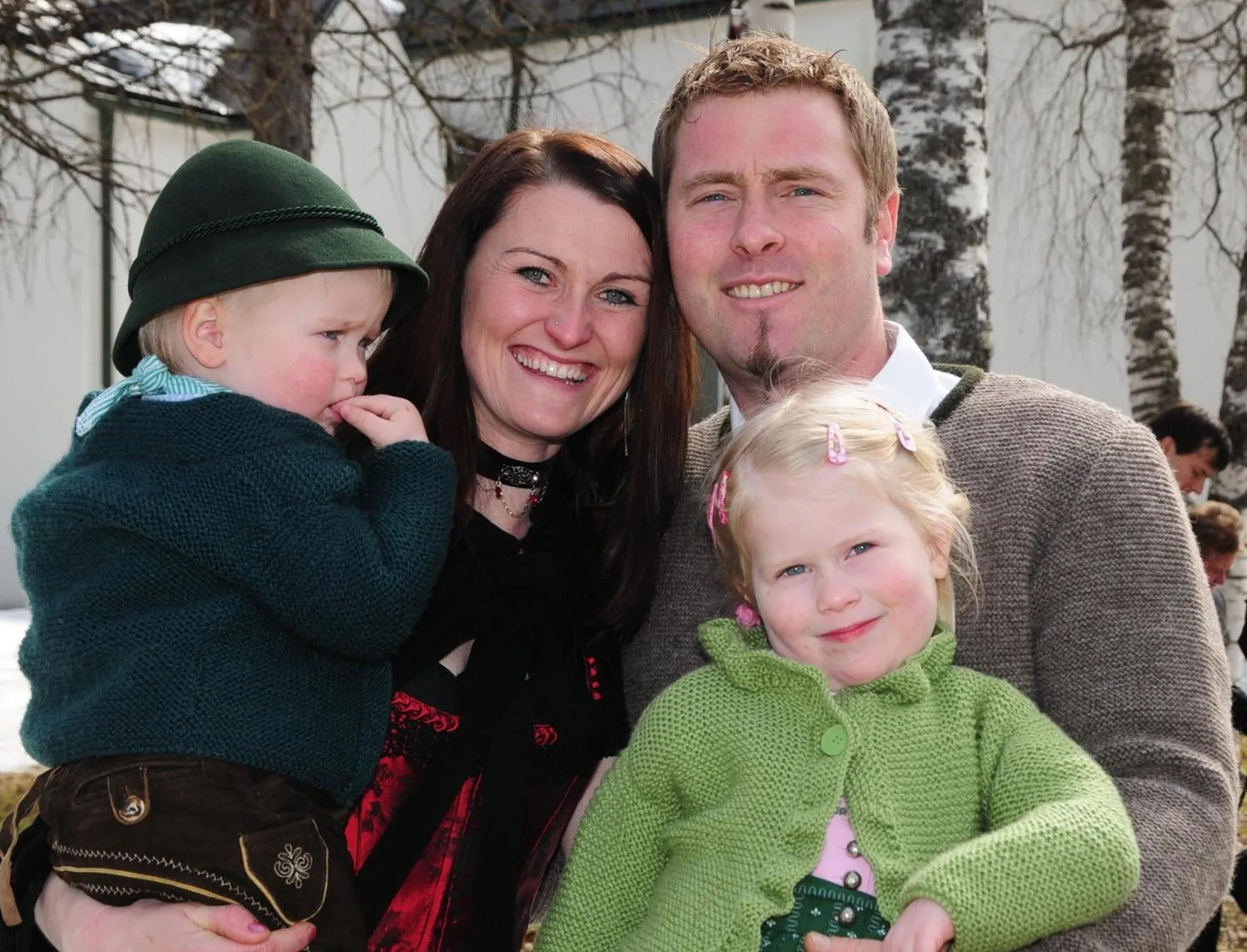 Family in ARCHE Hof Öbristhof