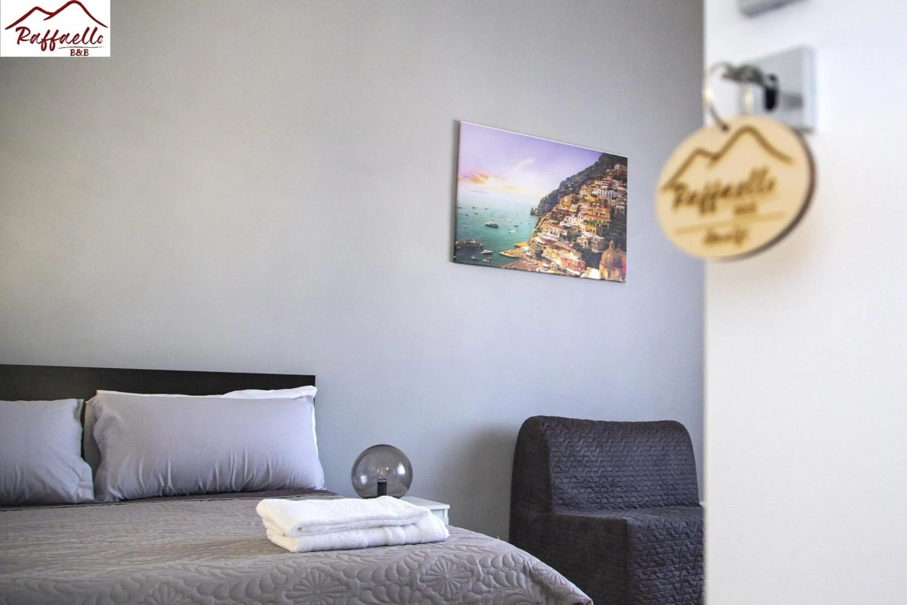 Bed in B & B Raffaello