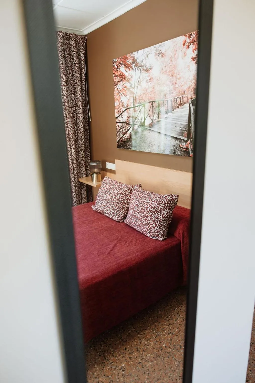 Property building, Bed in Hotel Anna