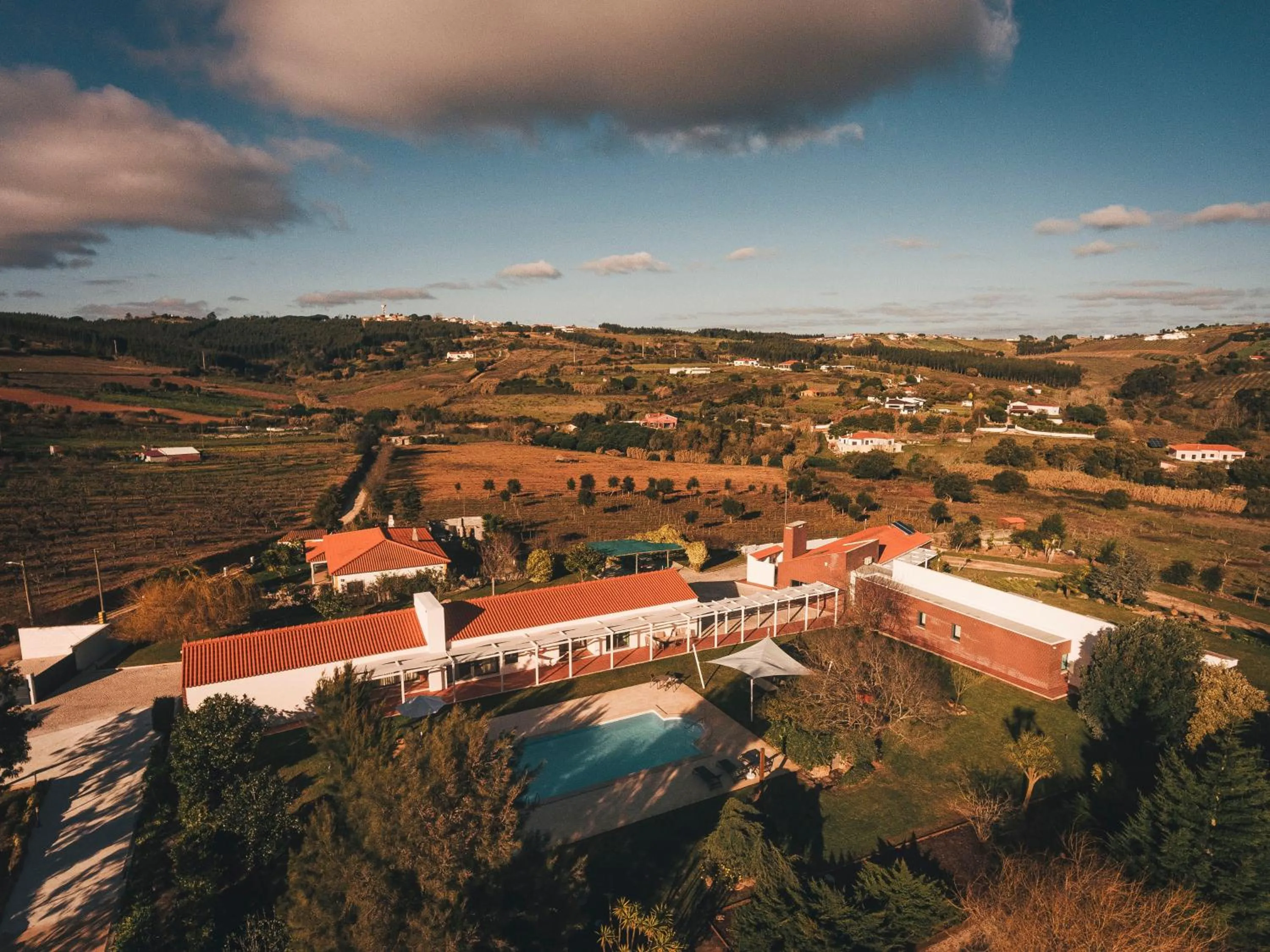 Bird's eye view in Vale Pisco