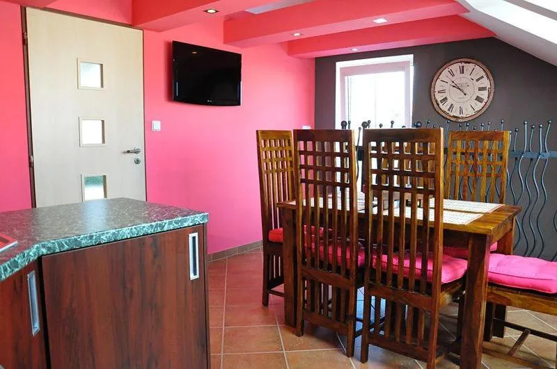 Two-Bedroom Apartment with Balcony in Penzion Farma