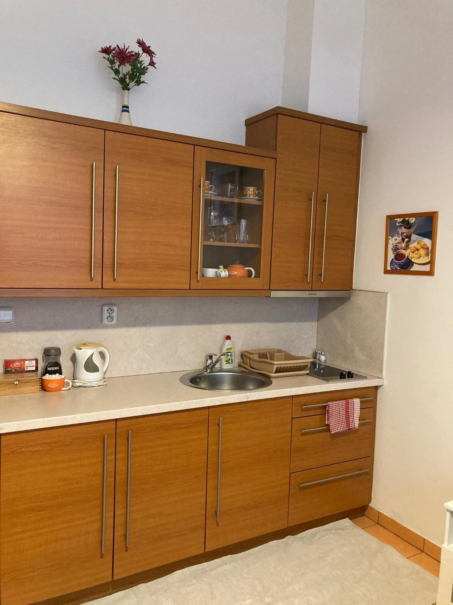 Kitchen or kitchenette in Aparthotel City 5