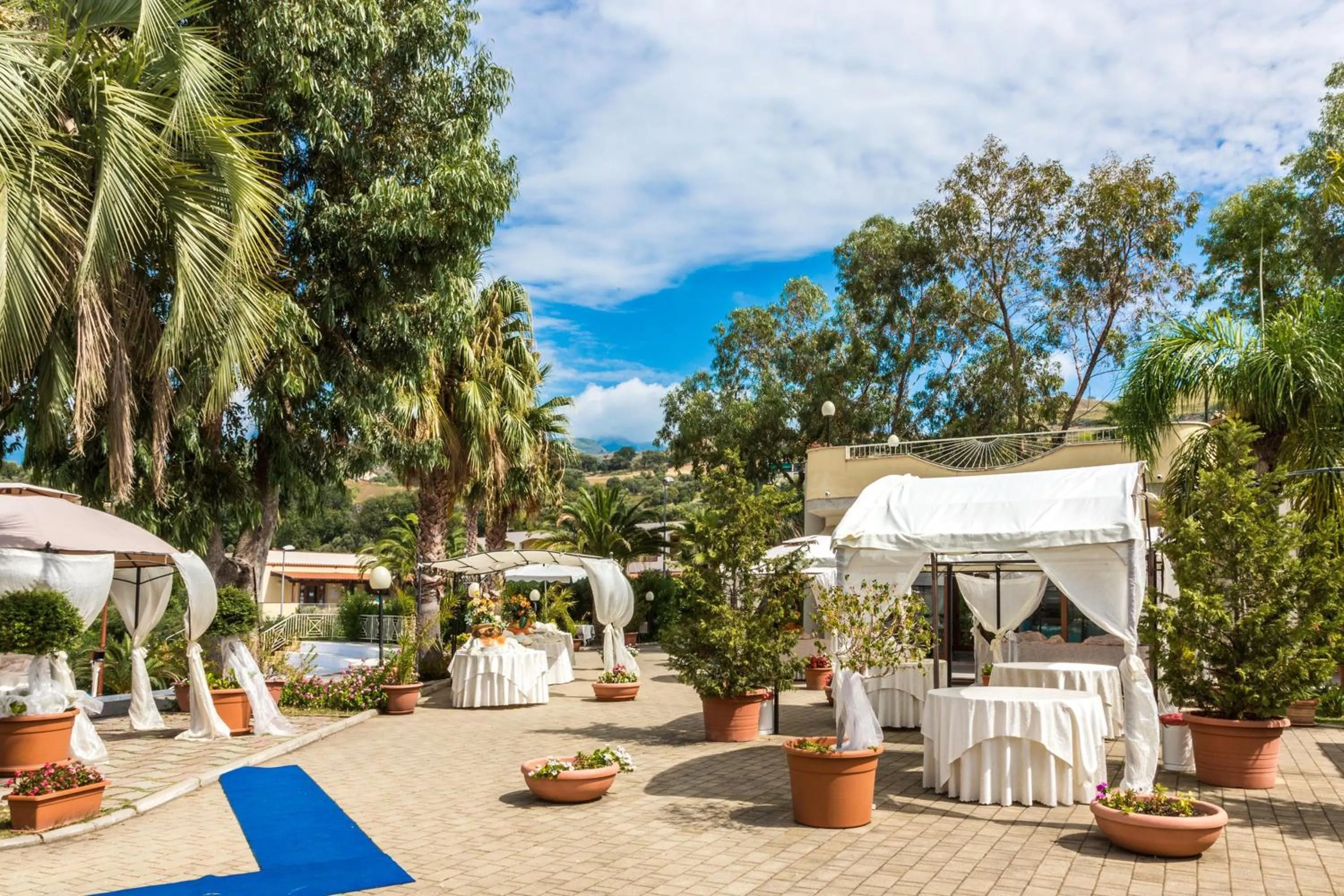 Garden in Hotel La Castellana