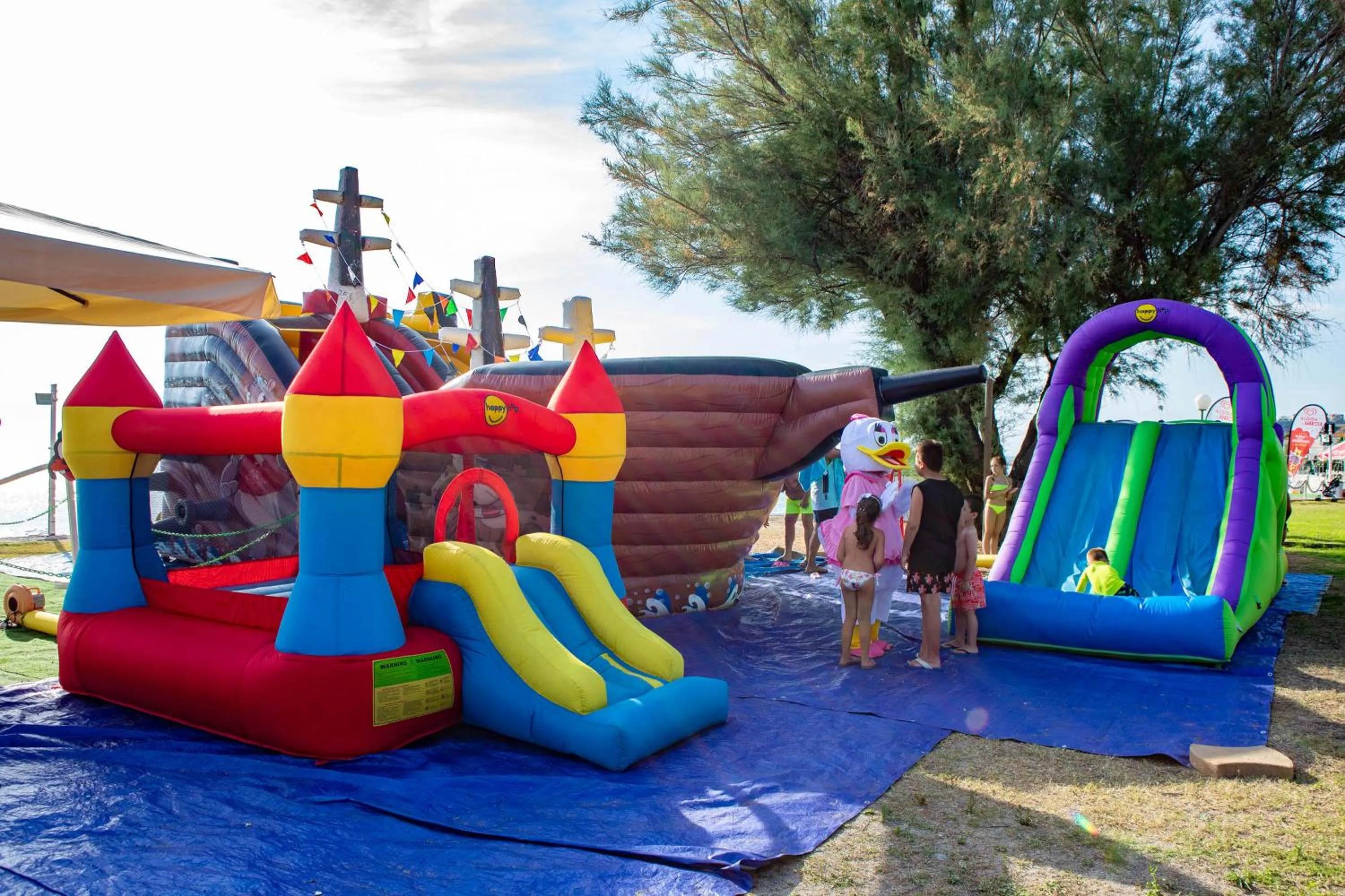 Children play ground in Hotel La Castellana