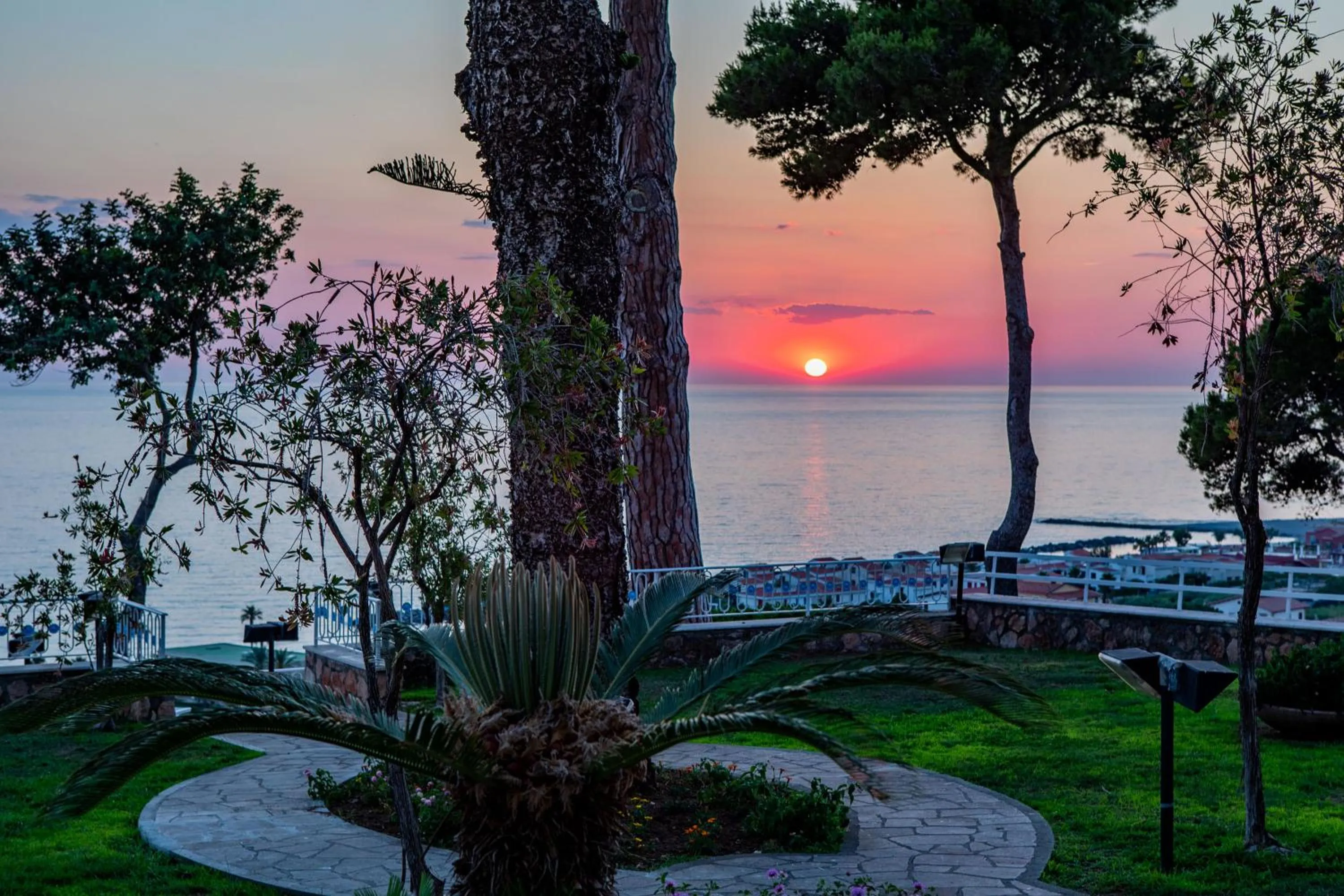 Sunset in Hotel La Castellana