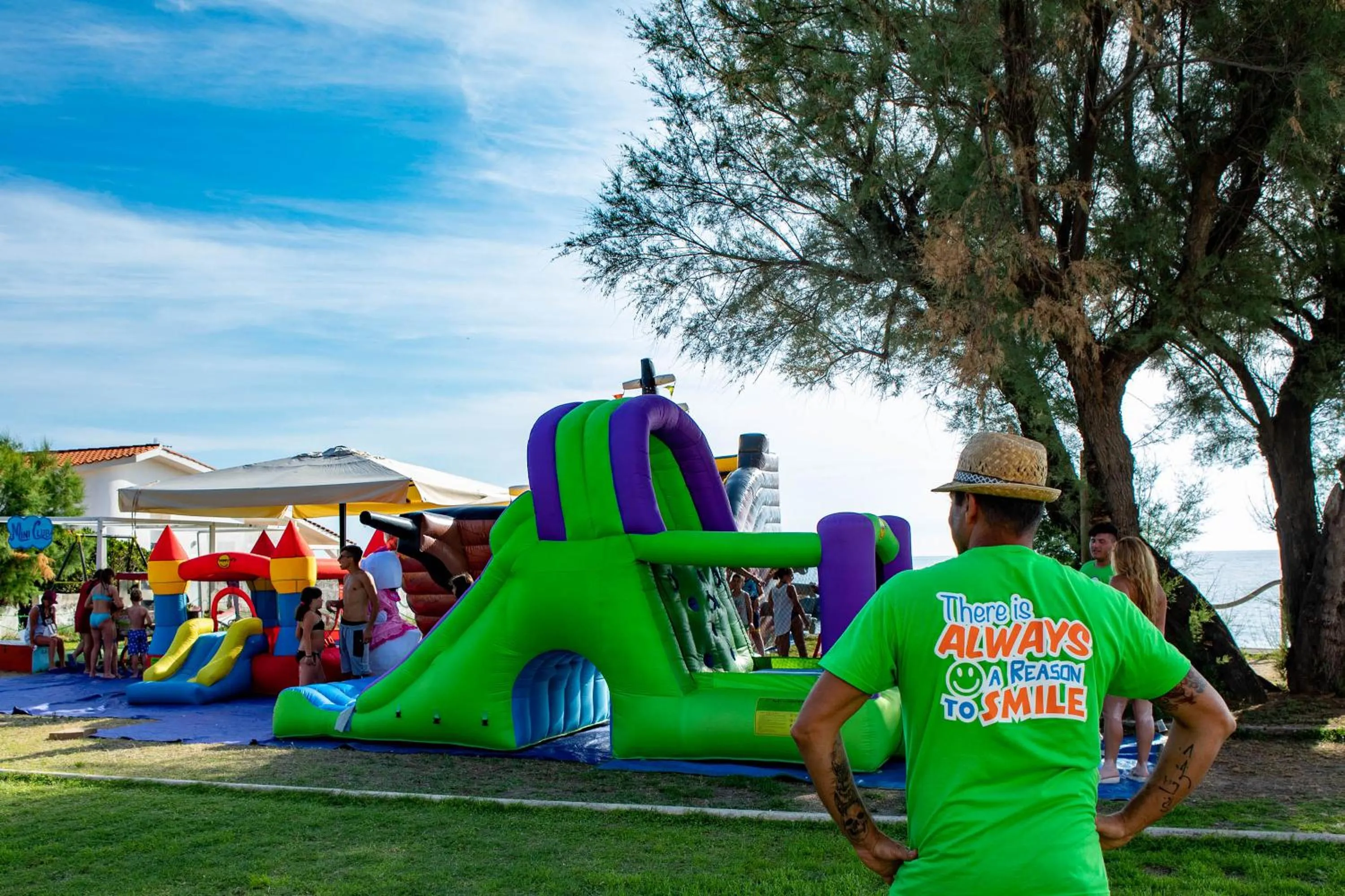 Children play ground in Hotel La Castellana