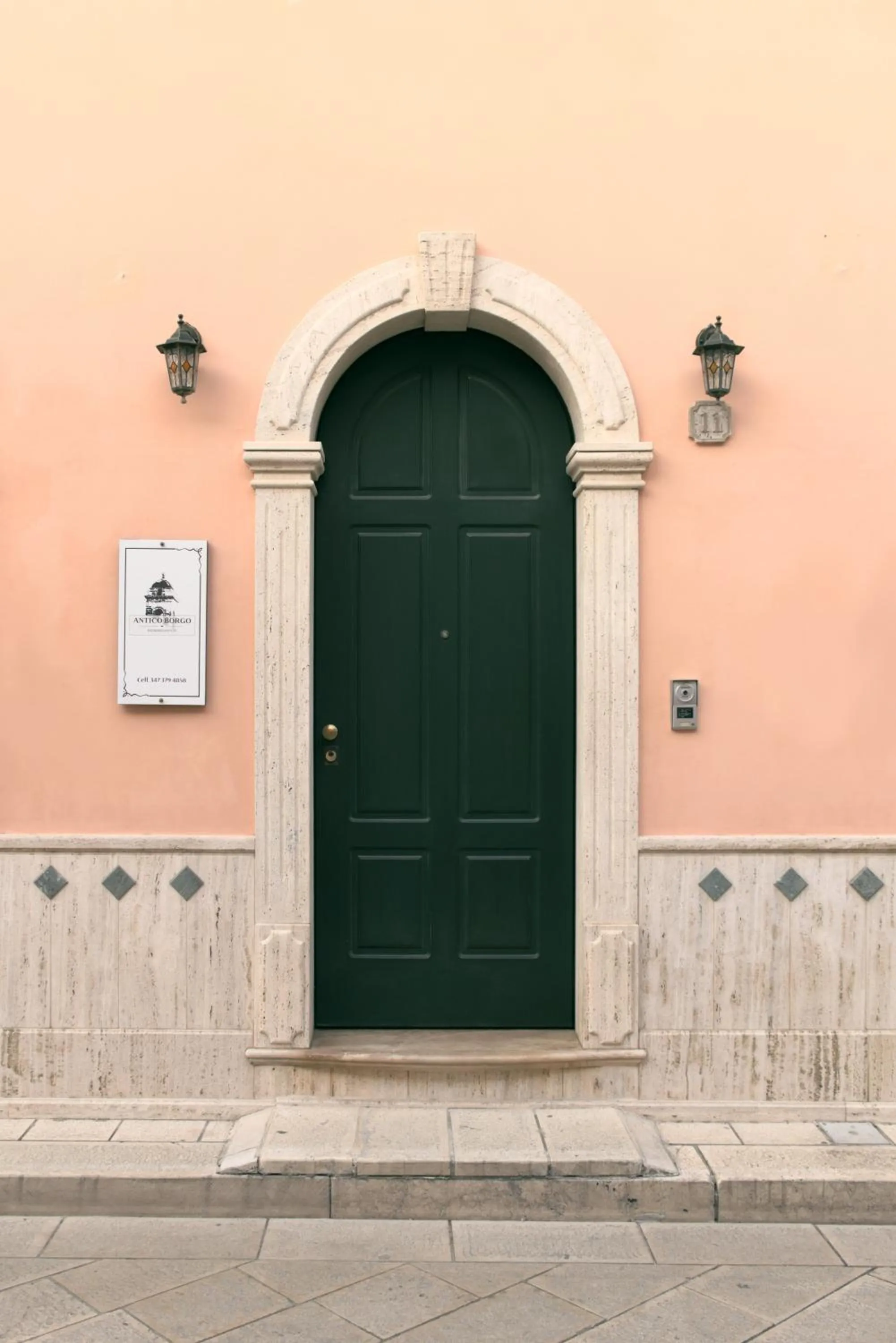 Facade/entrance in Antico Borgo B&B
