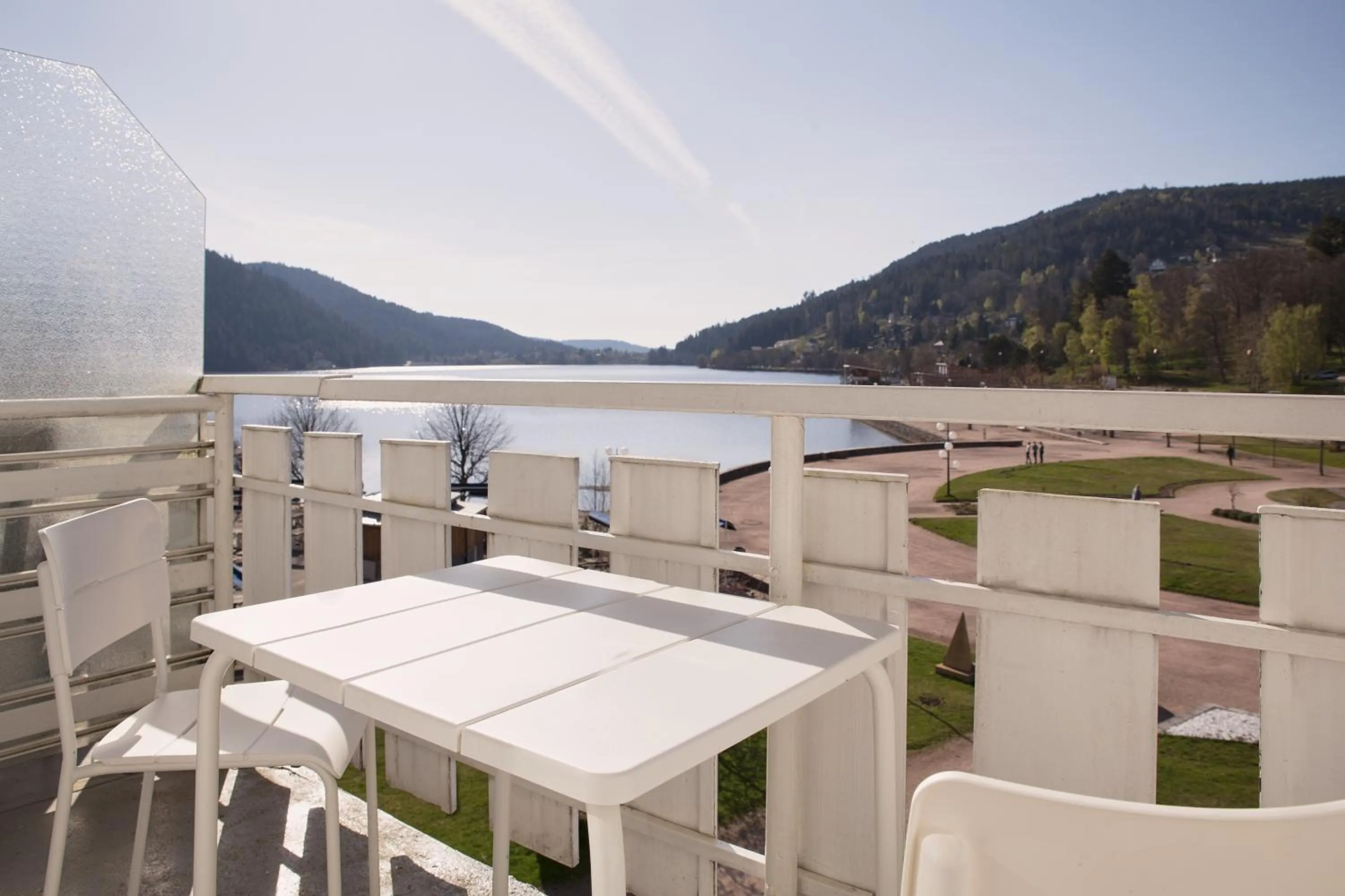 Balcony/Terrace in Hôtel Beau Rivage