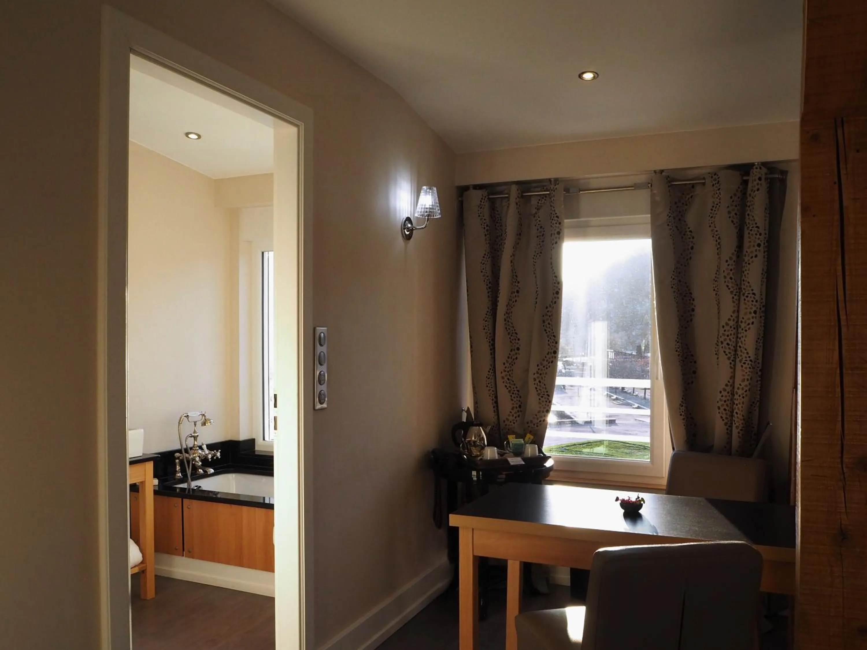 Seating area in Hôtel Beau Rivage