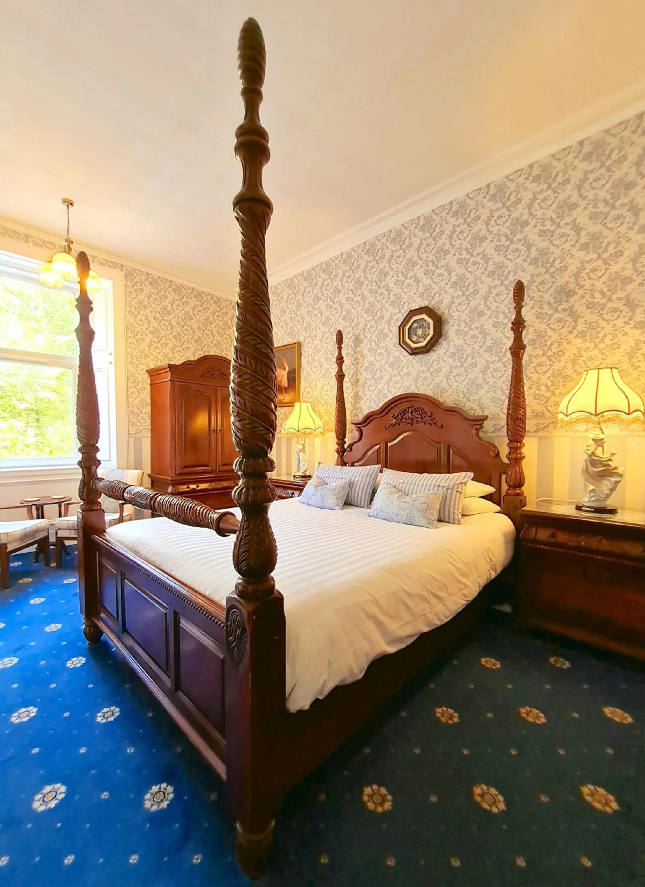 Bed in Corriemar House