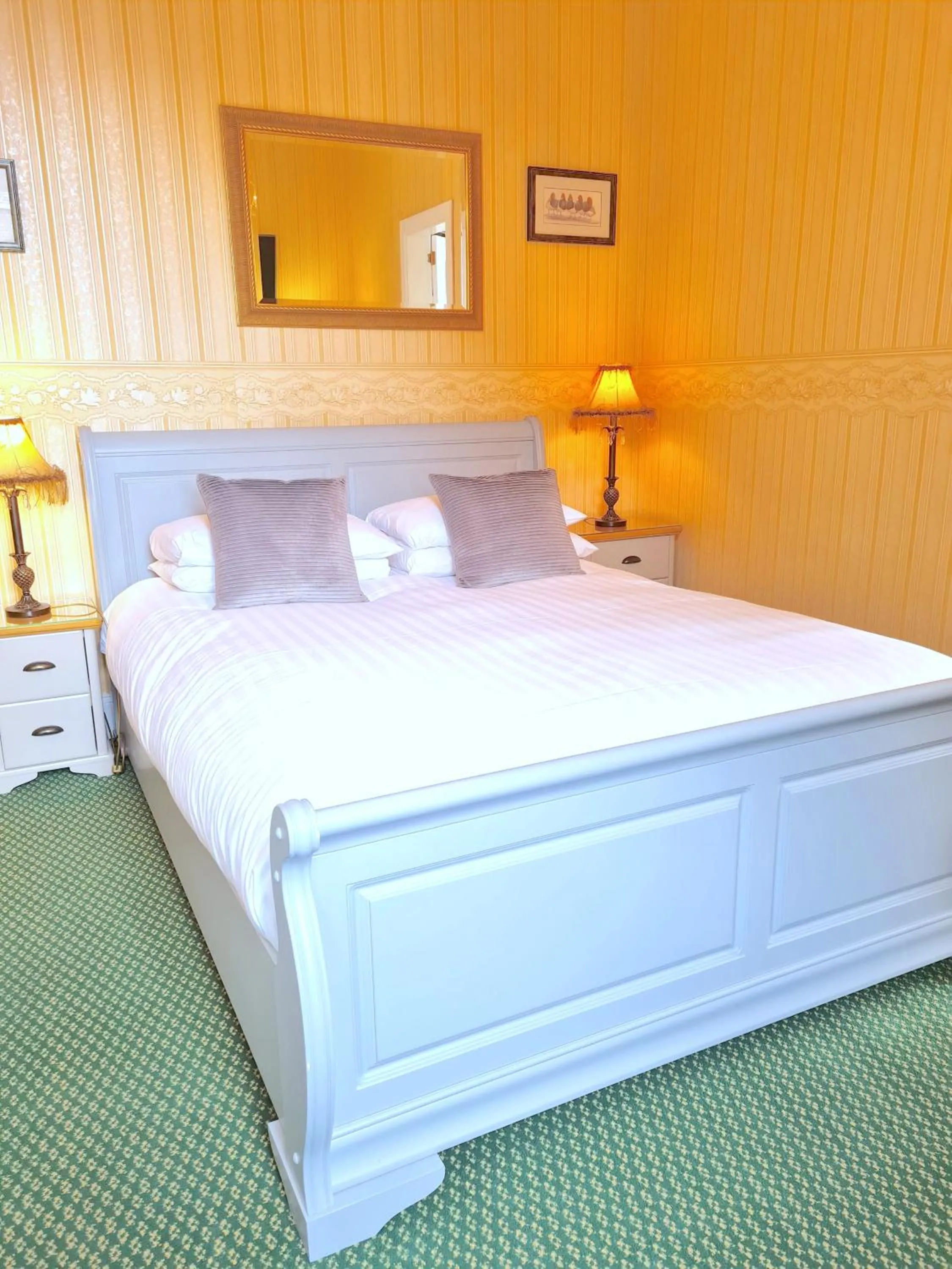 Bed in Corriemar House