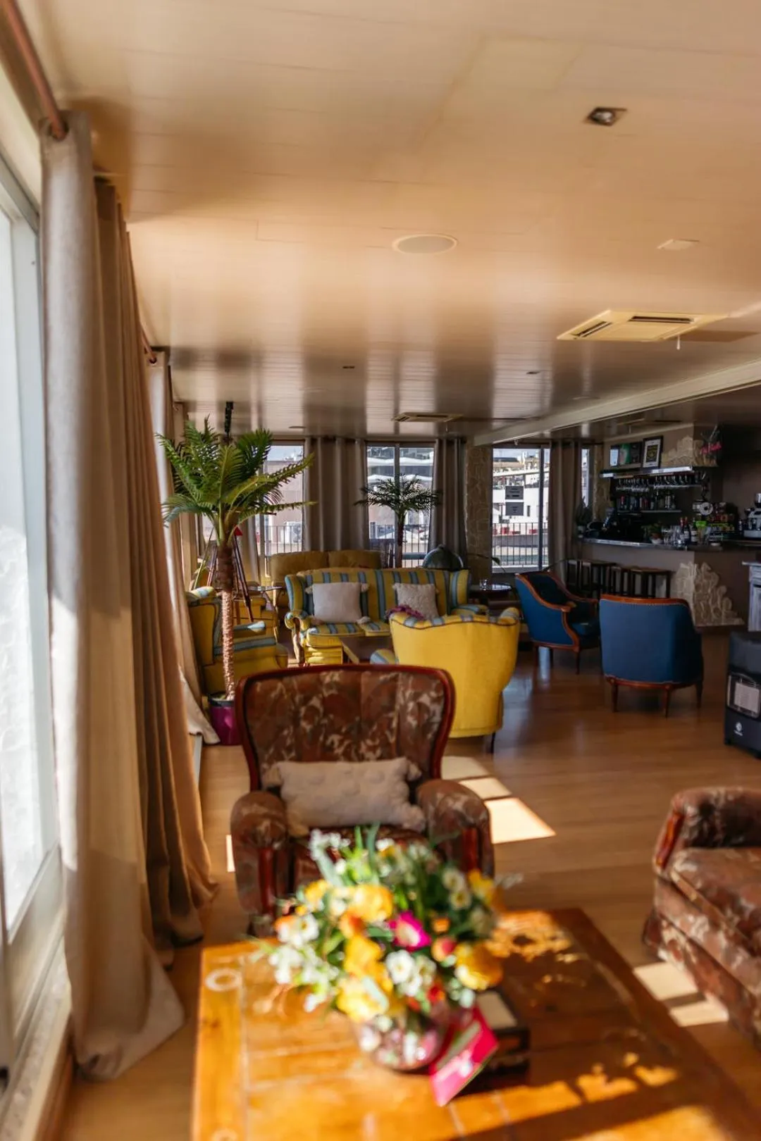 Living room in Hotel Polamar