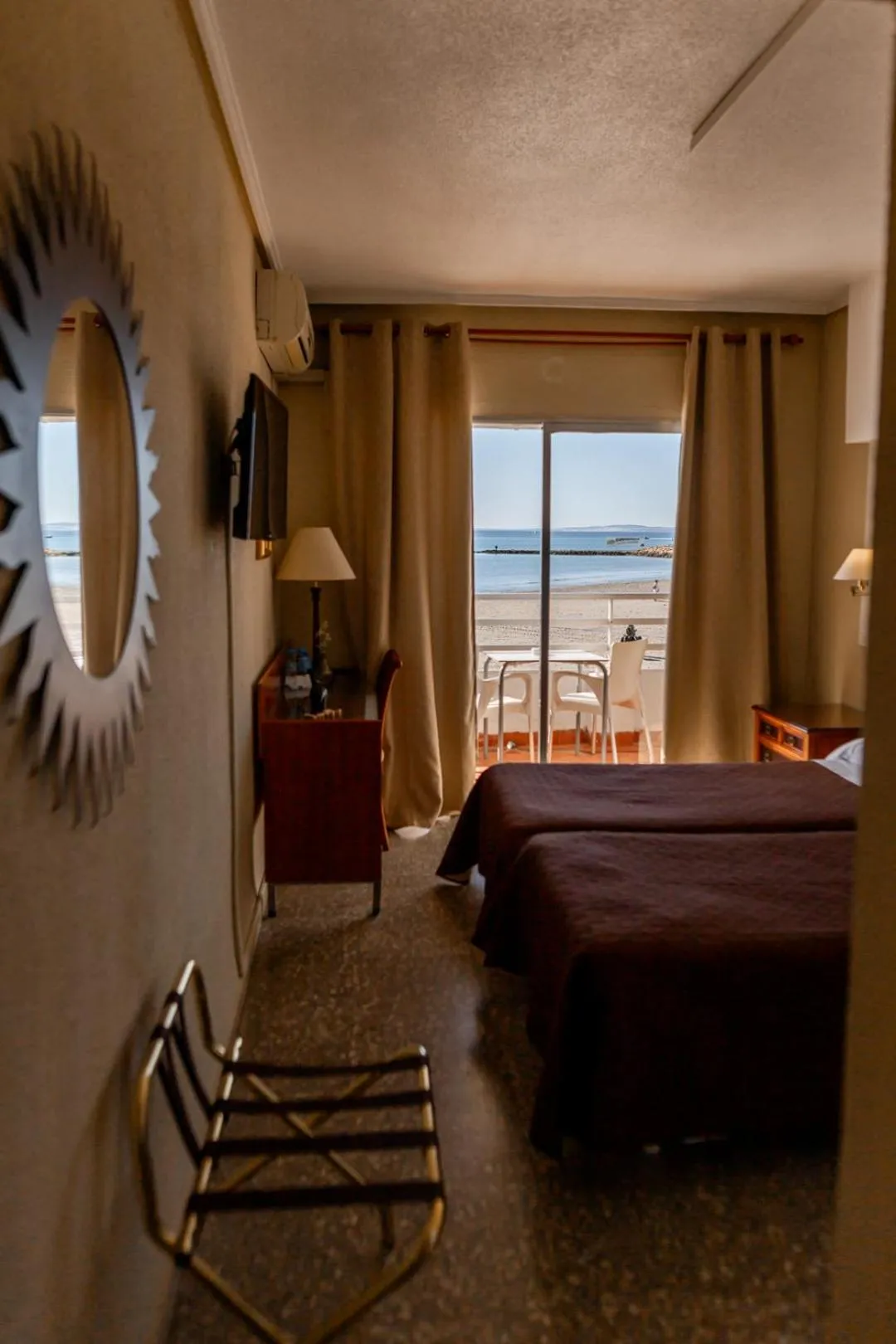 Bed in Hotel Polamar