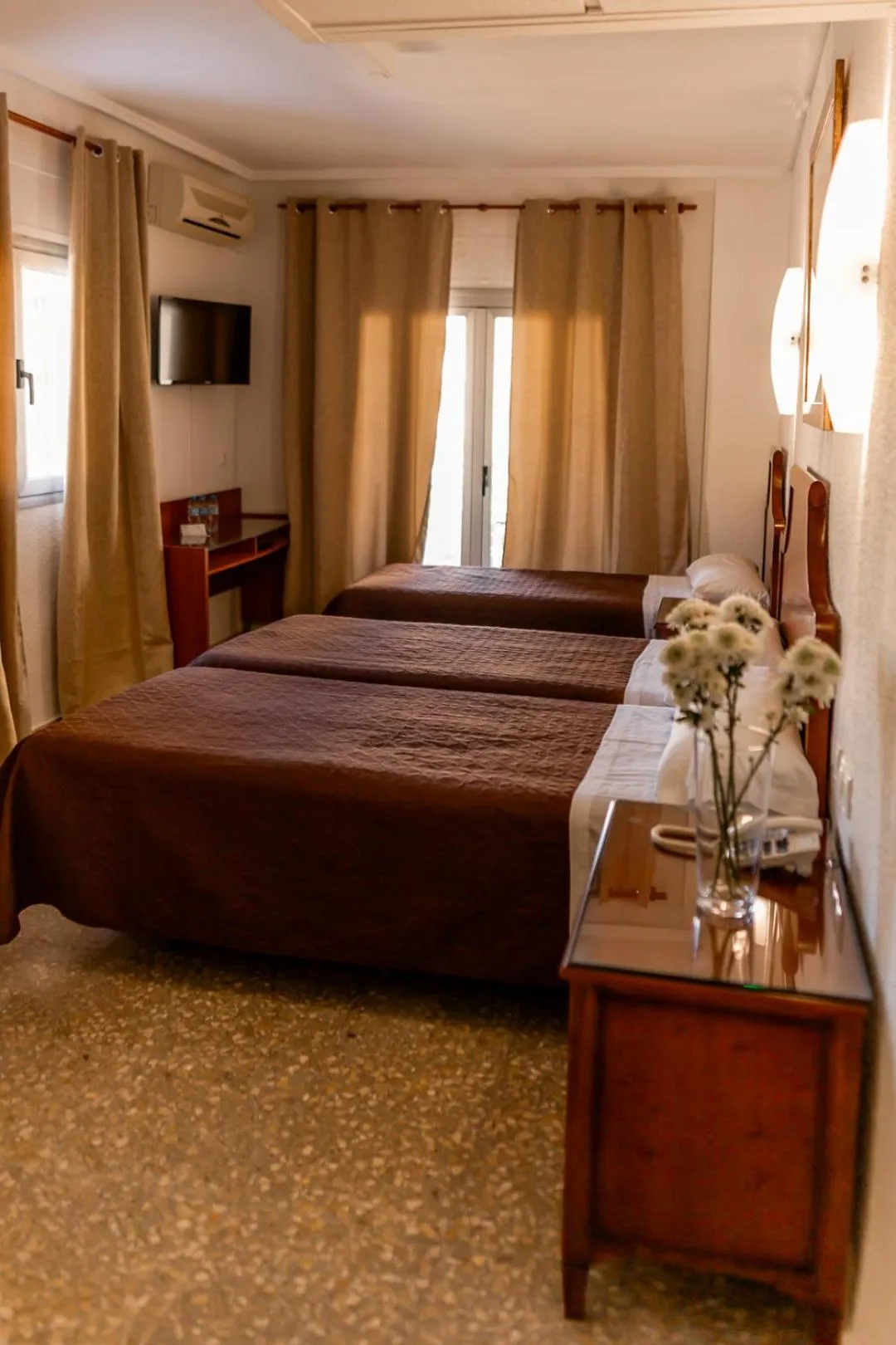 Bed in Hotel Polamar