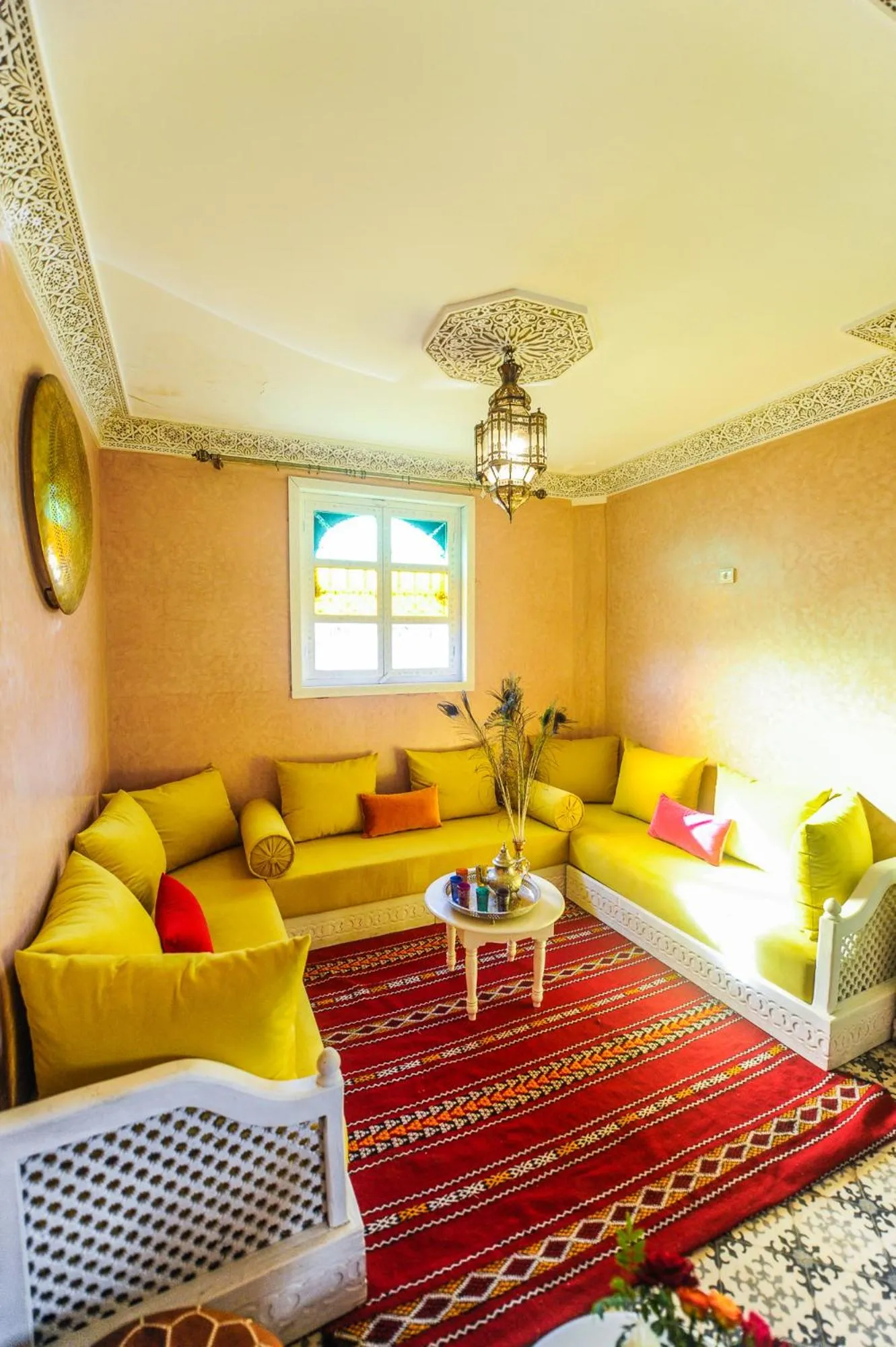 Living room in Riad Milouda