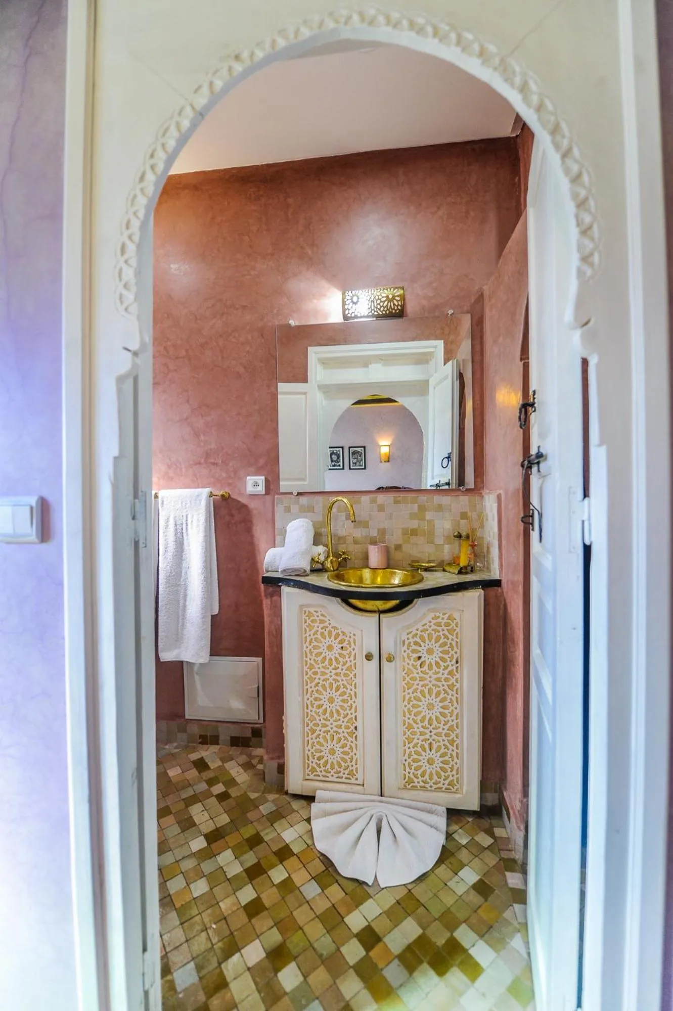 Bathroom in Riad Milouda