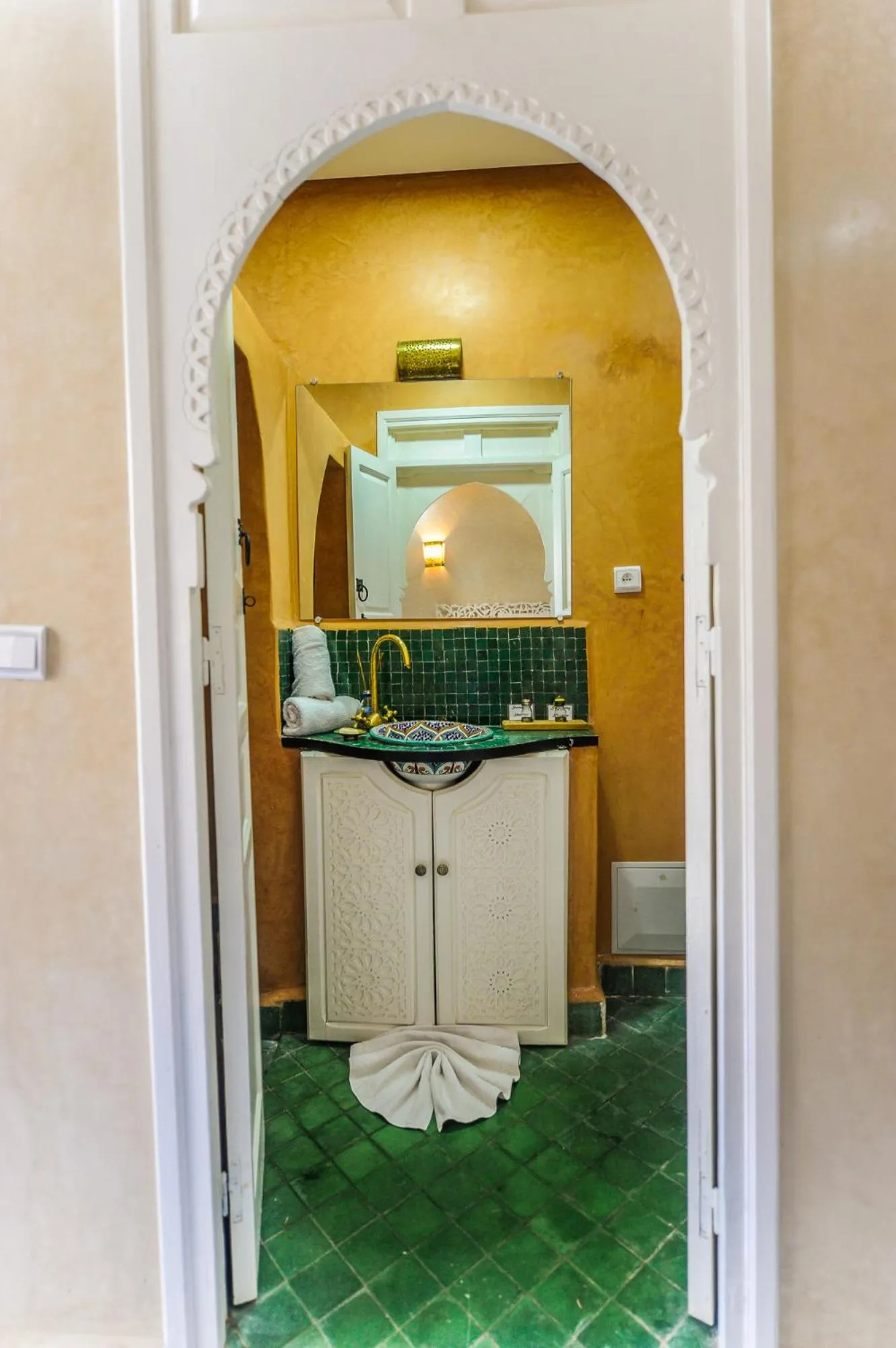 Bathroom in Riad Milouda